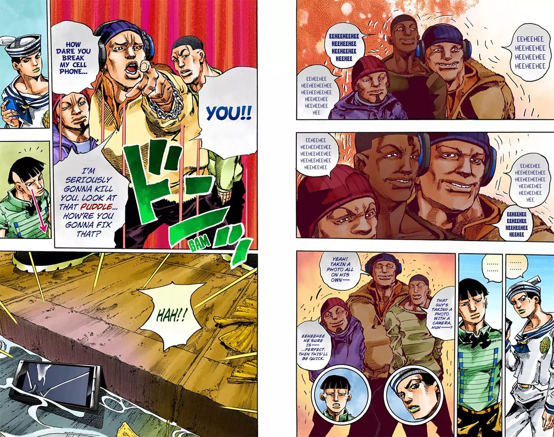 Jojo's Bizarre Adventure Part 8: Jojolion - Vol.5 Chapter 19: Shakedown Road Part 2 (Official Color Scans)