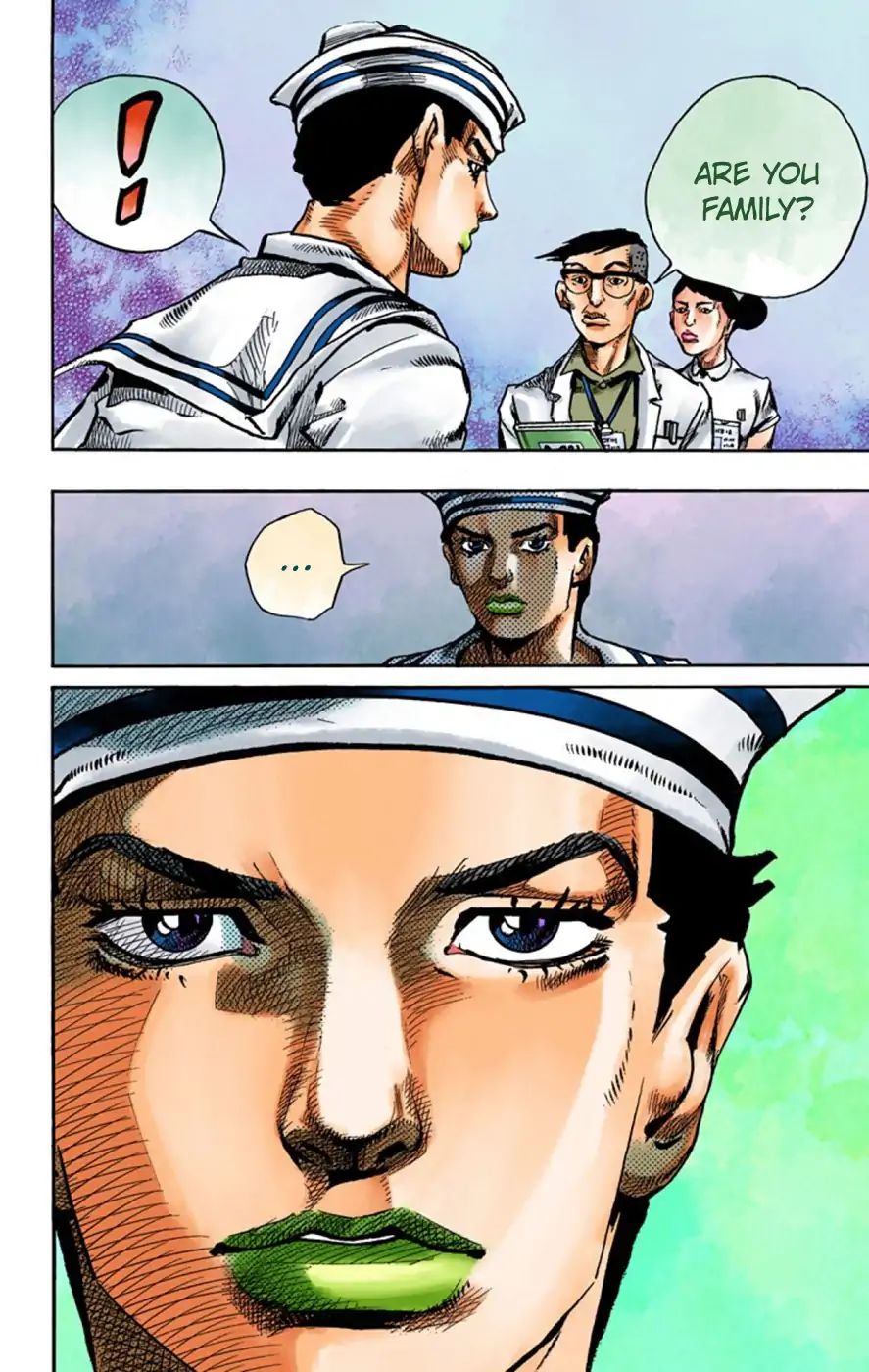 Jojo's Bizarre Adventure Part 8: Jojolion - Vol.14 Chapter 58: Dawn At The Higashikata House