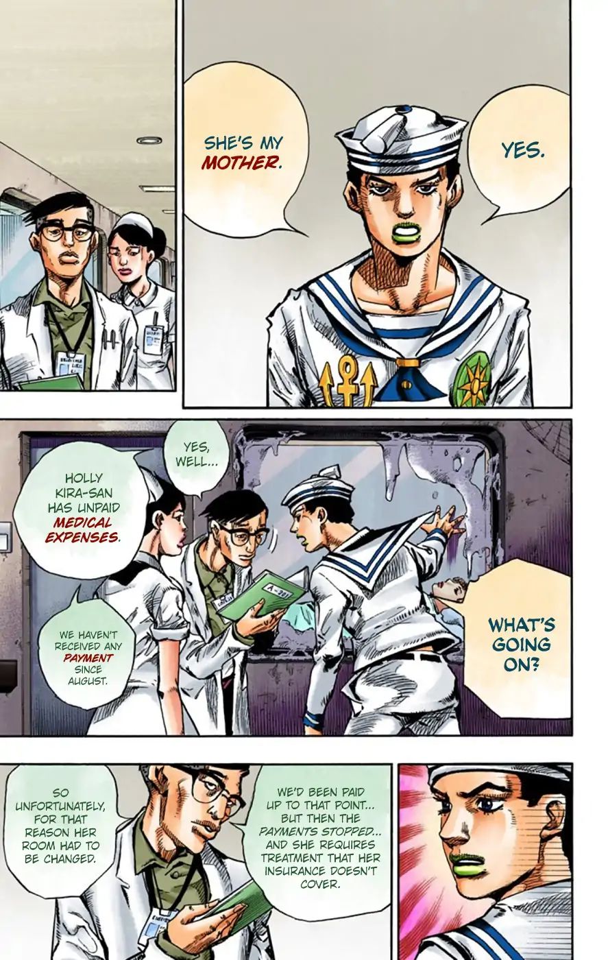 Jojo's Bizarre Adventure Part 8: Jojolion - Vol.14 Chapter 58: Dawn At The Higashikata House