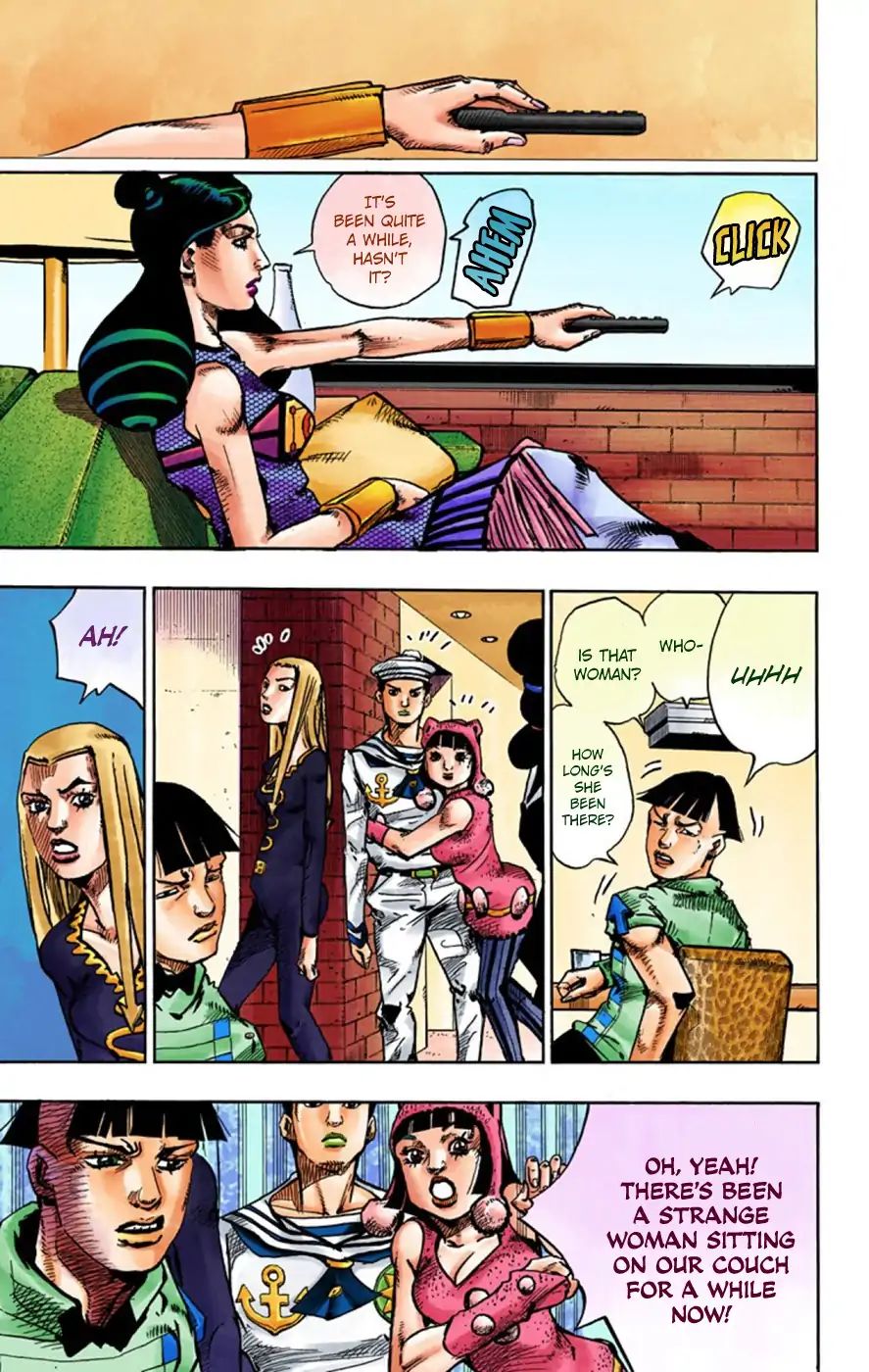 Jojo's Bizarre Adventure Part 8: Jojolion - Vol.14 Chapter 58: Dawn At The Higashikata House