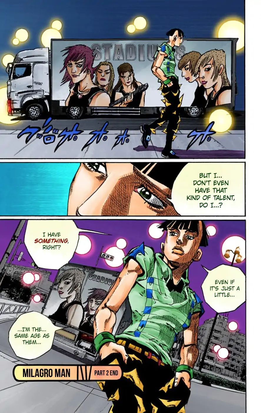 Jojo's Bizarre Adventure Part 8: Jojolion - Vol.14 Chapter 57: Milagro Man Part 2