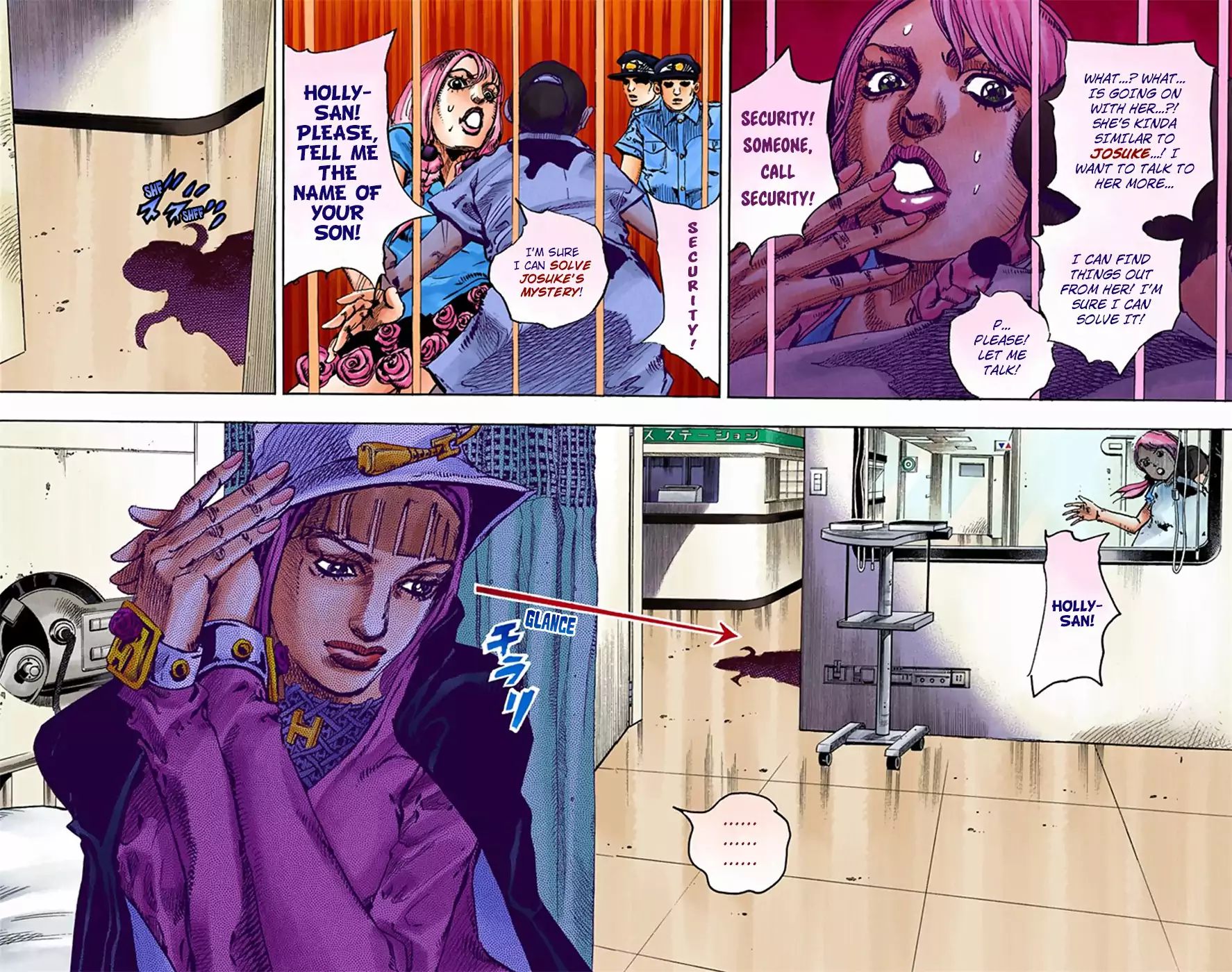 Jojo's Bizarre Adventure Part 8: Jojolion - Vol.4 Chapter 14: Paisley Park And Born This Way Part 3 (Official Color Scans)