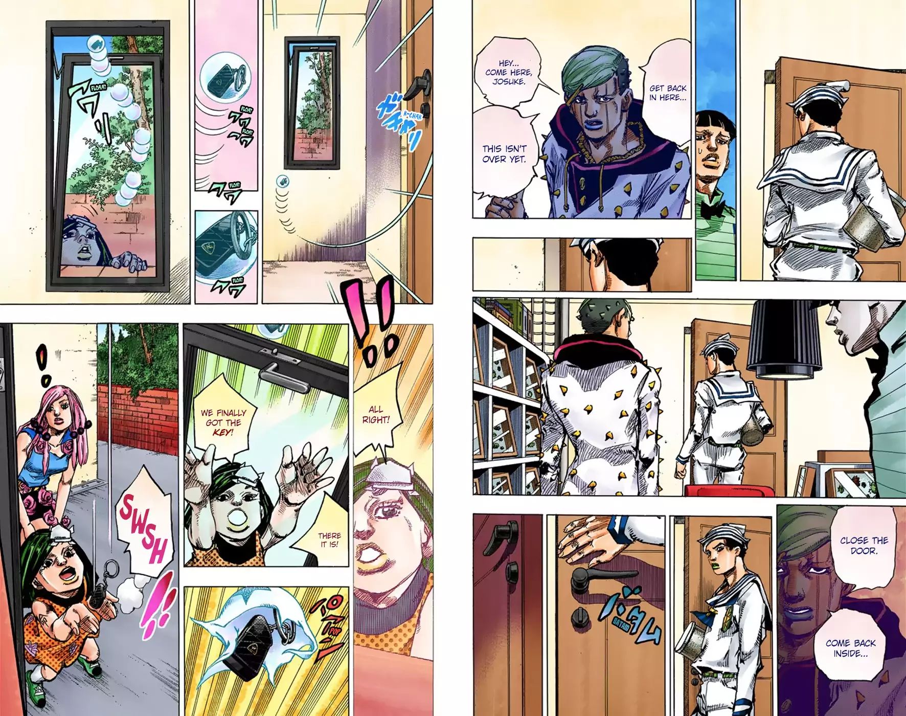 Jojo's Bizarre Adventure Part 8: Jojolion - Vol.9 Chapter 37: Every Day Is A Summer Vacation Part 4 (Official Color Scans)