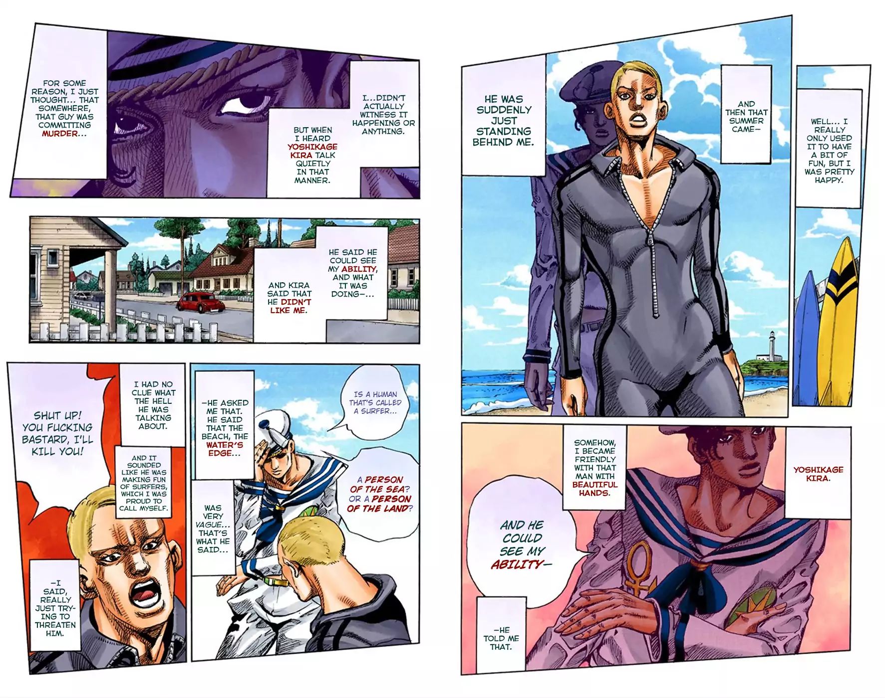 Jojo's Bizarre Adventure Part 8: Jojolion - Vol.2 Chapter 6: Soft & Wet Part 5 (Official Color Scans)