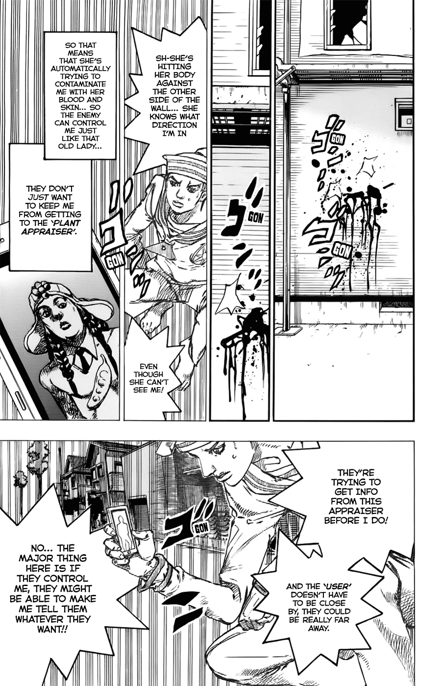 Jojo's Bizarre Adventure Part 8: Jojolion - Vol.15 Chapter 61: Dolomiti S Blue Lagoon Part 3