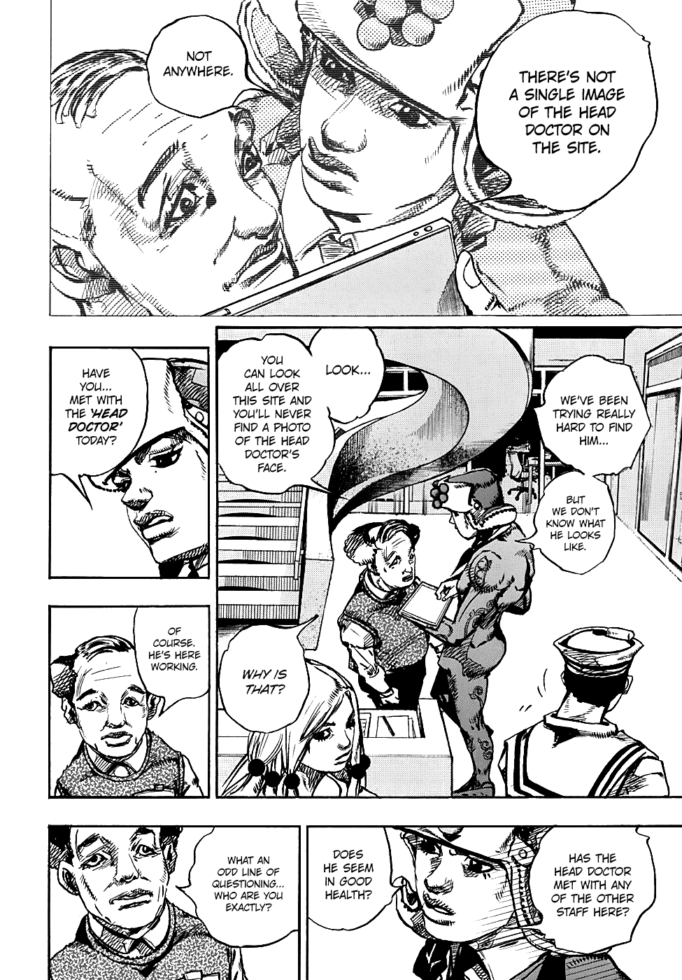 Jojo's Bizarre Adventure Part 8: Jojolion - Vol.21 Chapter 84: The Head Doctor Of Tg University Hospital Part 1