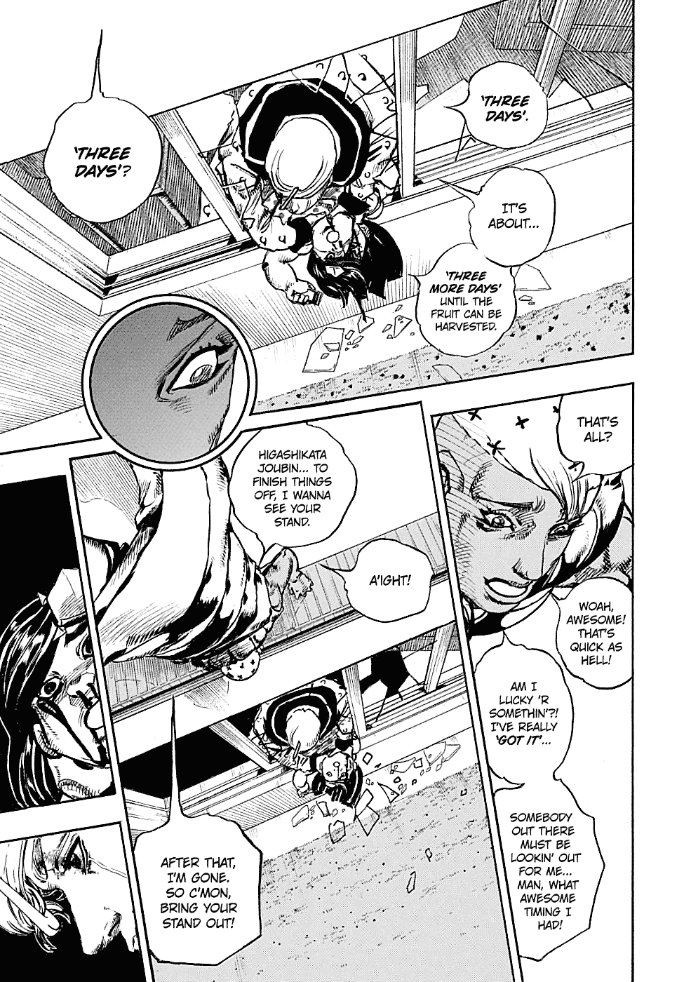 Jojo's Bizarre Adventure Part 8: Jojolion - Vol.22 Chapter 88: Oujirou Returns Part 2