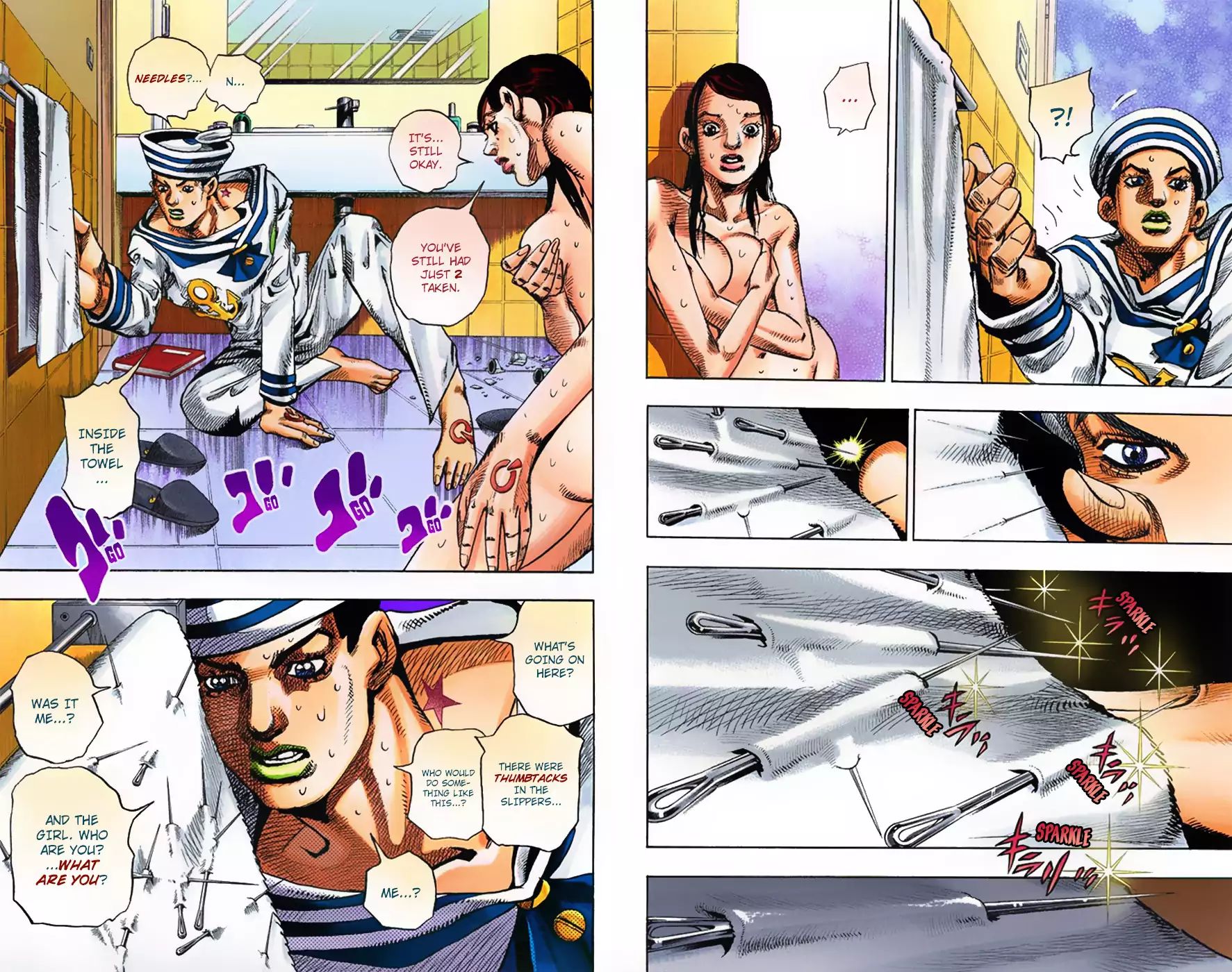 Jojo's Bizarre Adventure Part 8: Jojolion - Vol.1 Chapter 4: Soft & Wet Part 3 (Official Color Scans)