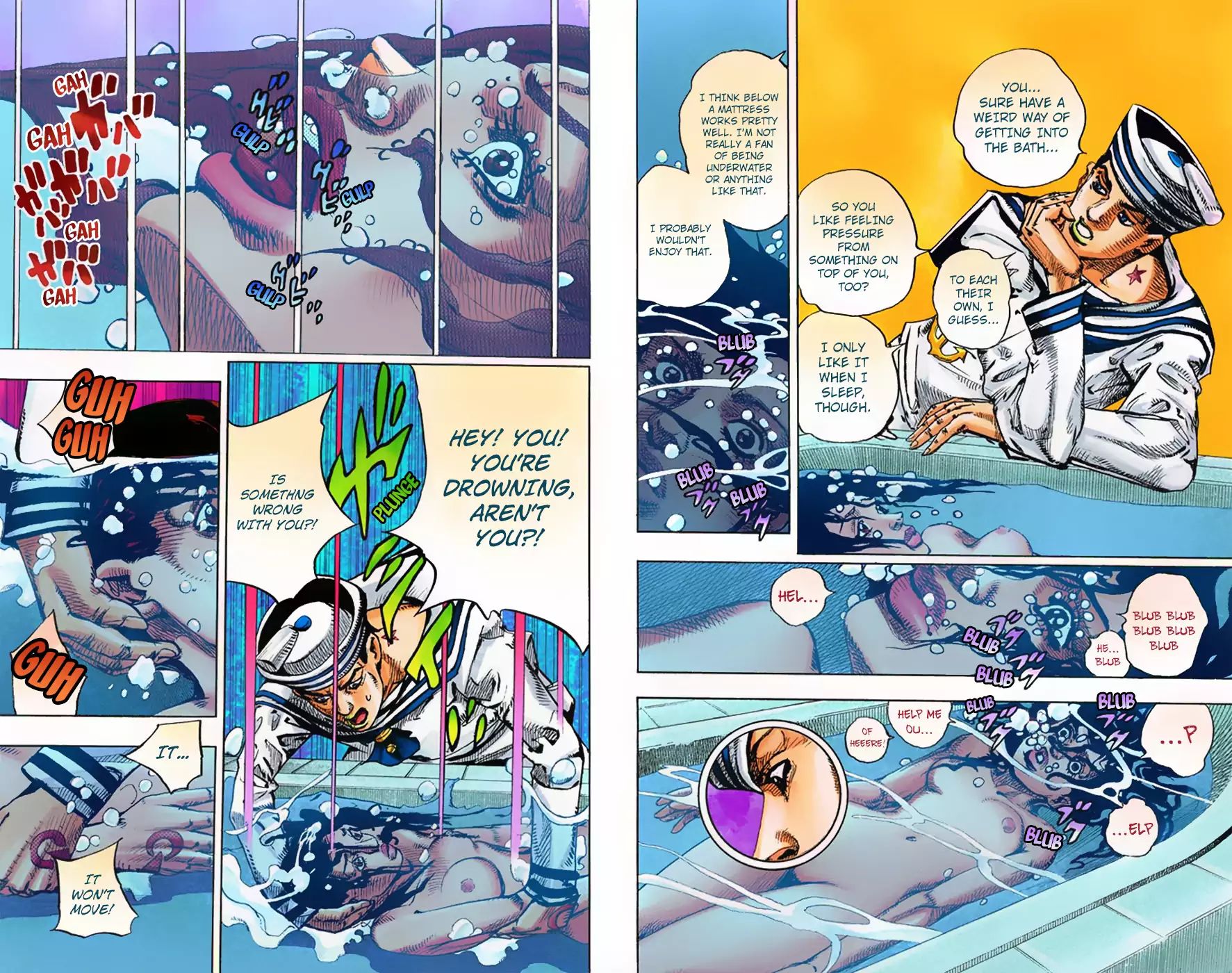 Jojo's Bizarre Adventure Part 8: Jojolion - Vol.1 Chapter 4: Soft & Wet Part 3 (Official Color Scans)