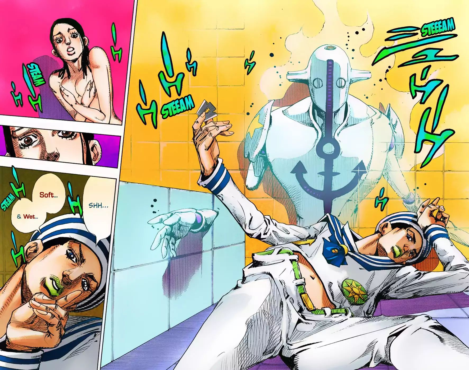 Jojo's Bizarre Adventure Part 8: Jojolion - Vol.1 Chapter 4: Soft & Wet Part 3 (Official Color Scans)