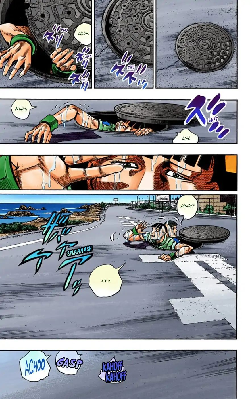 Jojo's Bizarre Adventure Part 8: Jojolion - Vol.14 Chapter 55: Walking Heart, Breaking Heart