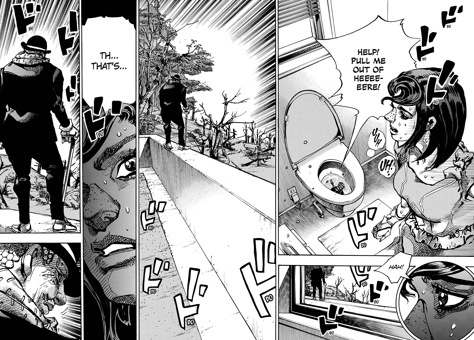 Jojo's Bizarre Adventure Part 8: Jojolion - Vol.23 Chapter 94: Dangerous Pursuit Part 6