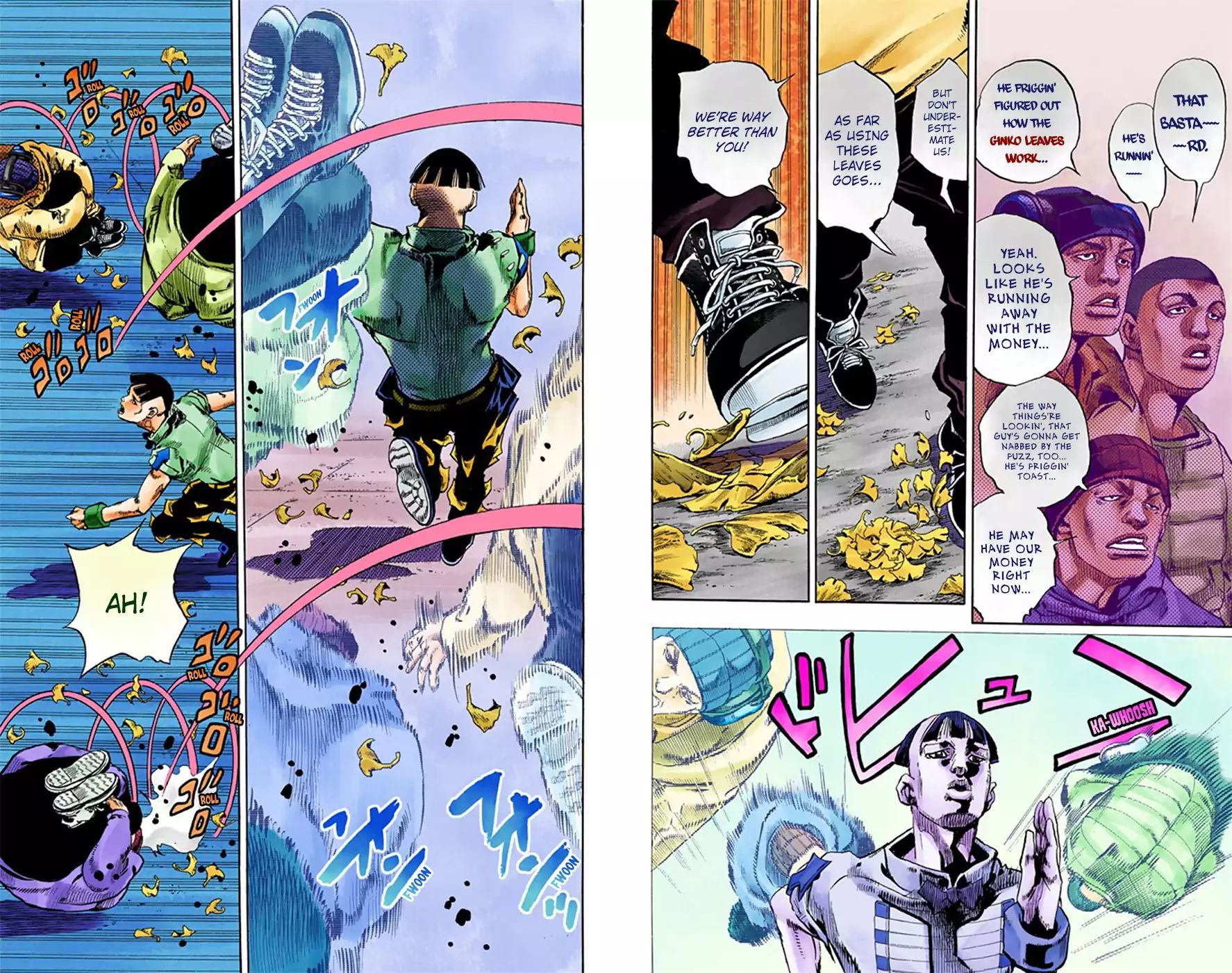 Jojo's Bizarre Adventure Part 8: Jojolion - Vol.5 Chapter 20: Shakedown Road Part 3 (Official Color Scans)