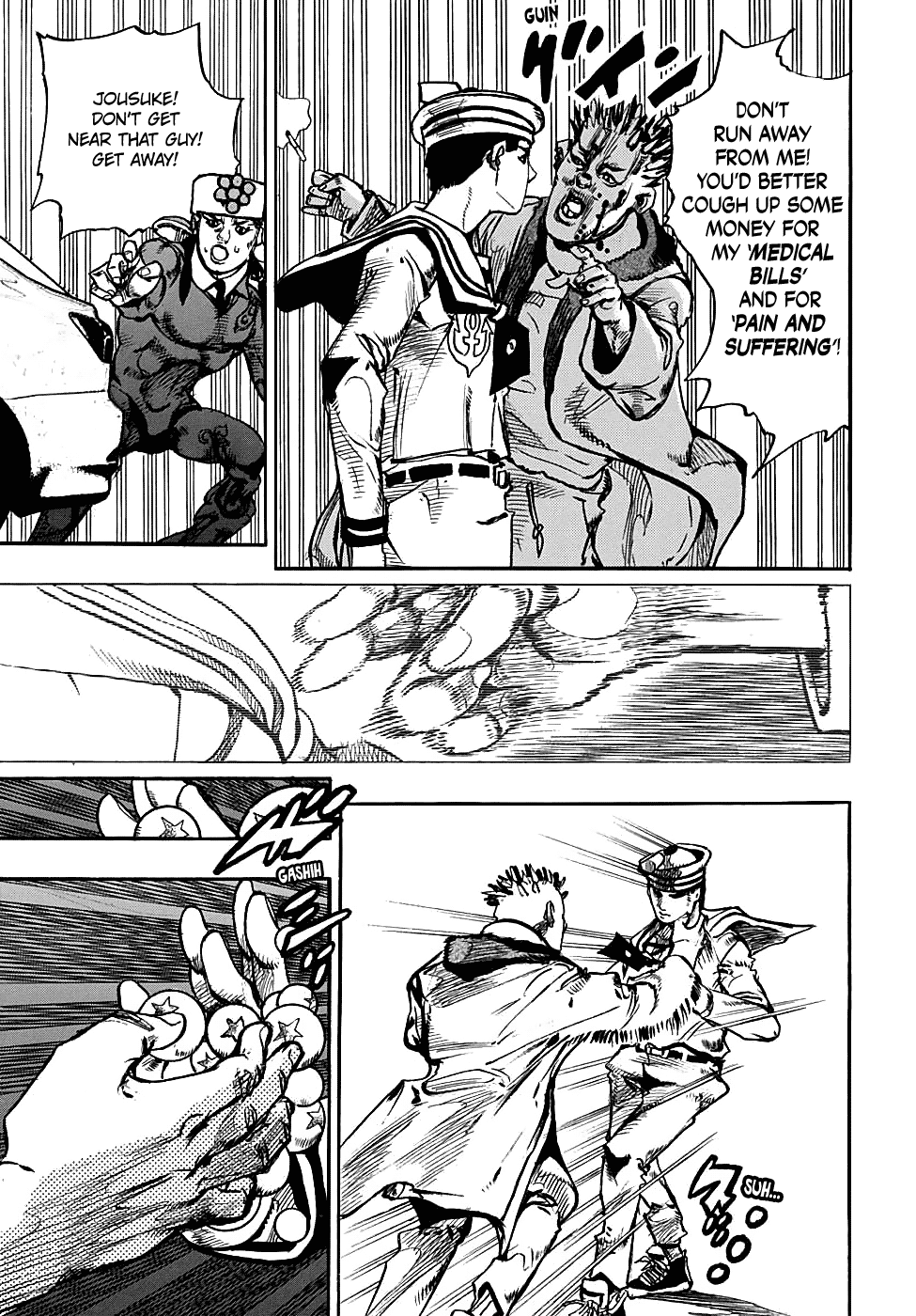 Jojo's Bizarre Adventure Part 8: Jojolion - Vol.21 Chapter 86: The Head Doctor Of Tg University Hospital Part 3