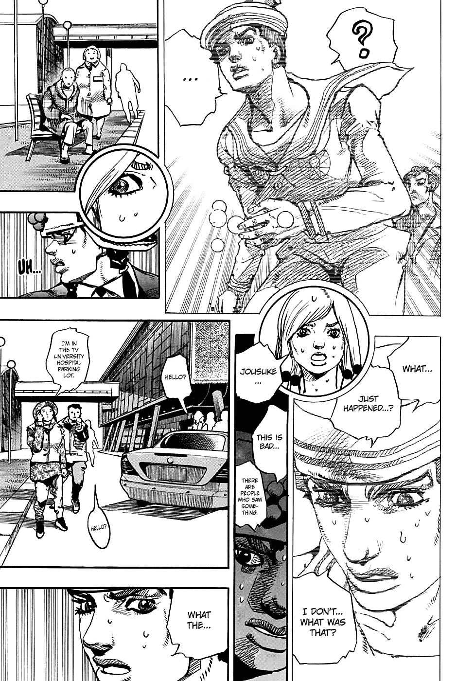 Jojo's Bizarre Adventure Part 8: Jojolion - Vol.21 Chapter 86: The Head Doctor Of Tg University Hospital Part 3