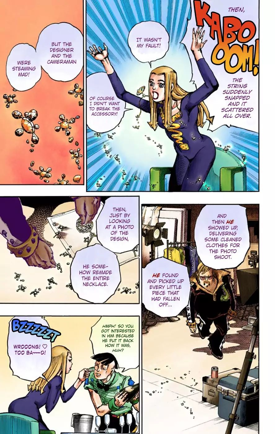 Jojo's Bizarre Adventure Part 8: Jojolion - Vol.12 Chapter 48: Hato-Chan Brought A Boyfriend Over Part 2