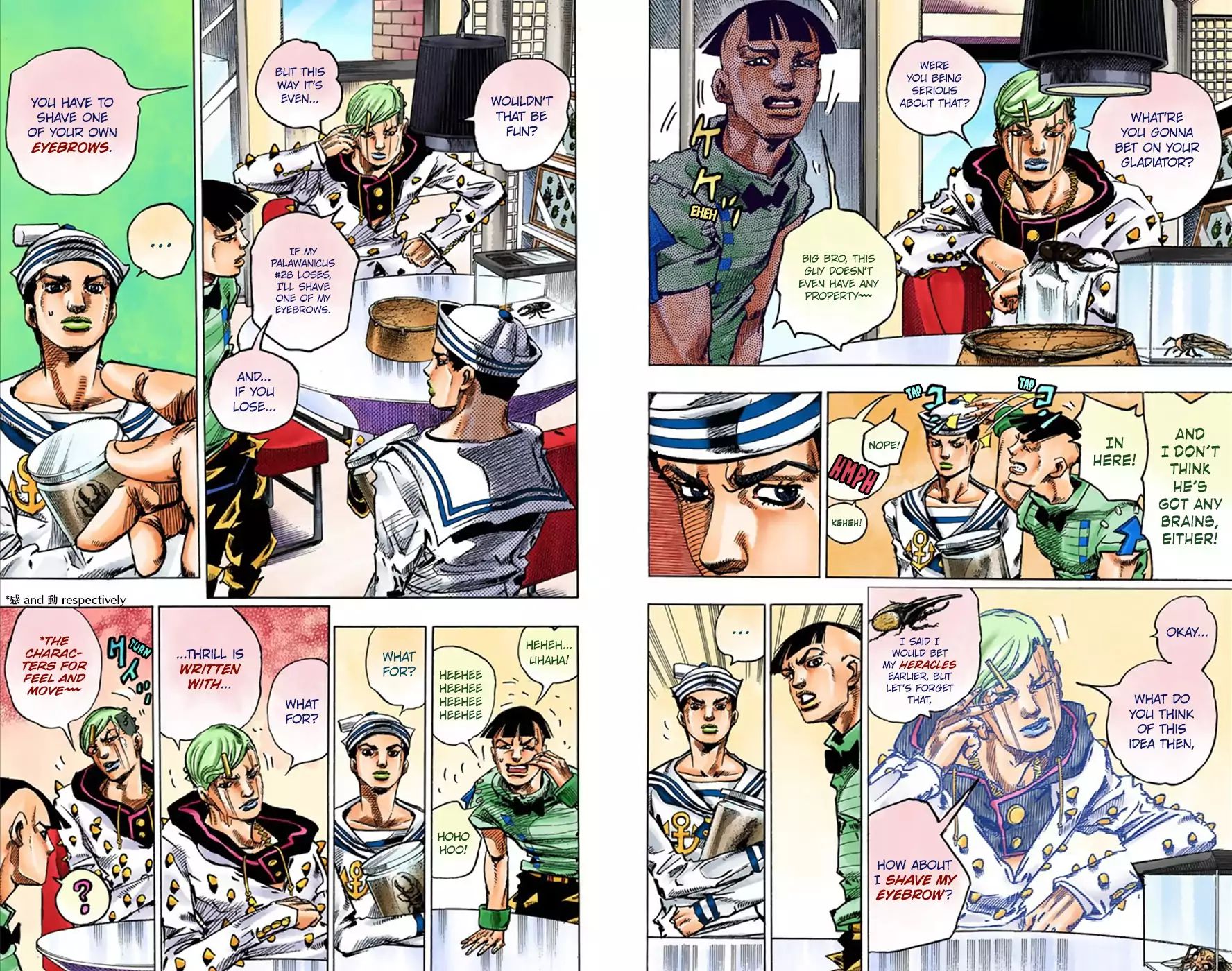 Jojo's Bizarre Adventure Part 8: Jojolion - Vol.9 Chapter 35: Every Day Is A Summer Vacation Part 2 (Official Color Scans)