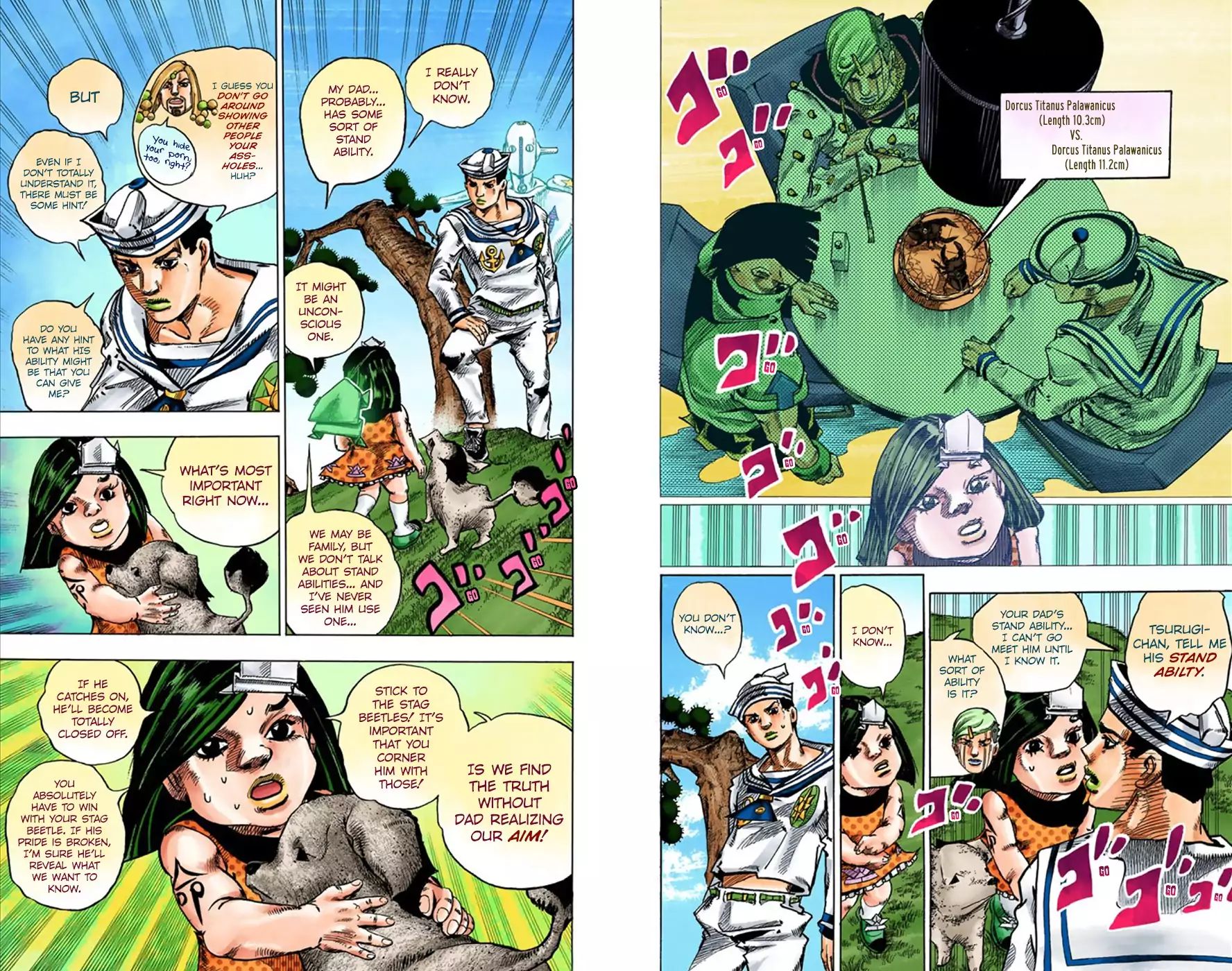 Jojo's Bizarre Adventure Part 8: Jojolion - Vol.9 Chapter 35: Every Day Is A Summer Vacation Part 2 (Official Color Scans)