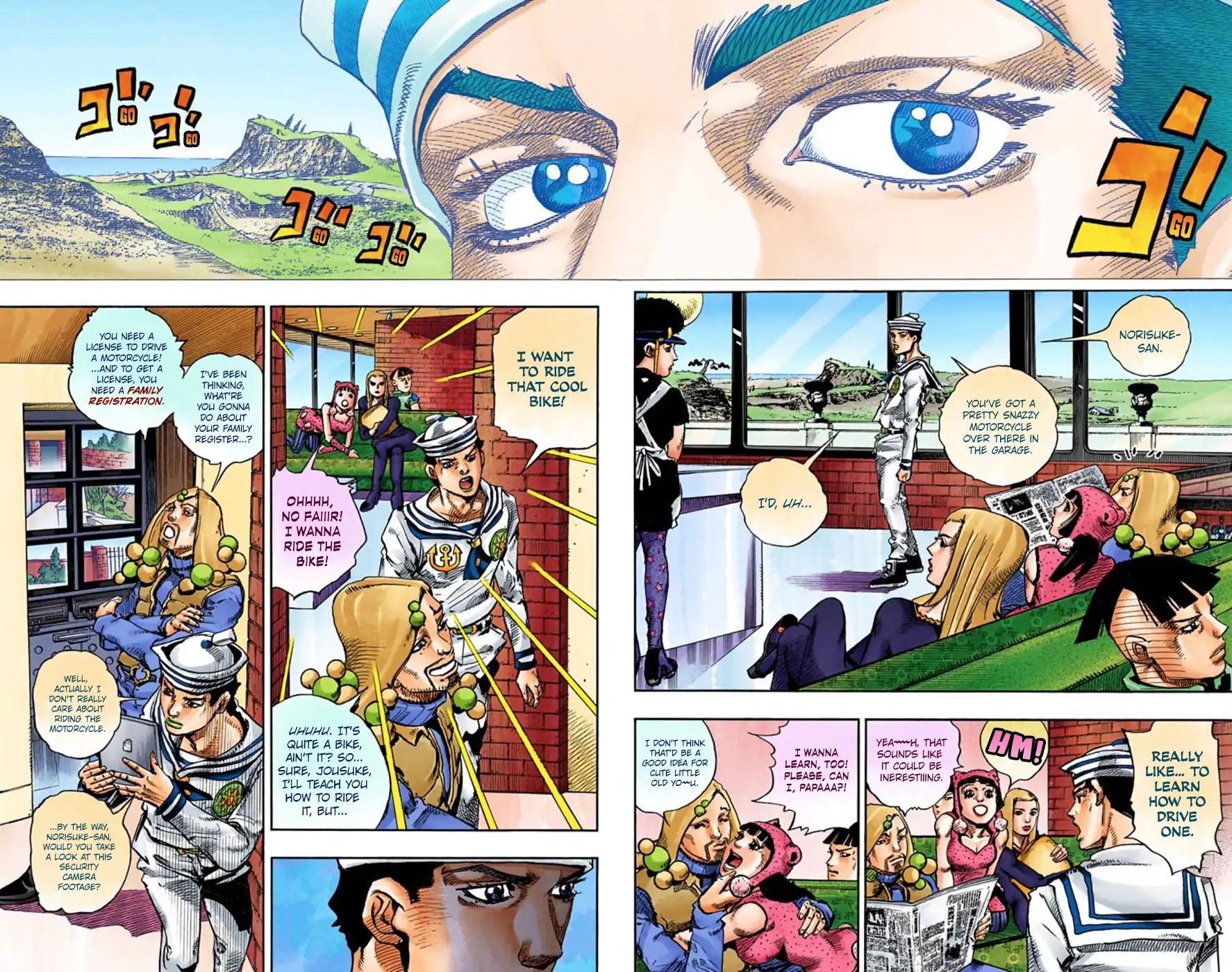 Jojo's Bizarre Adventure Part 8: Jojolion - Vol.15 Chapter 59: Dolomité S Blue Lagoon Part 1