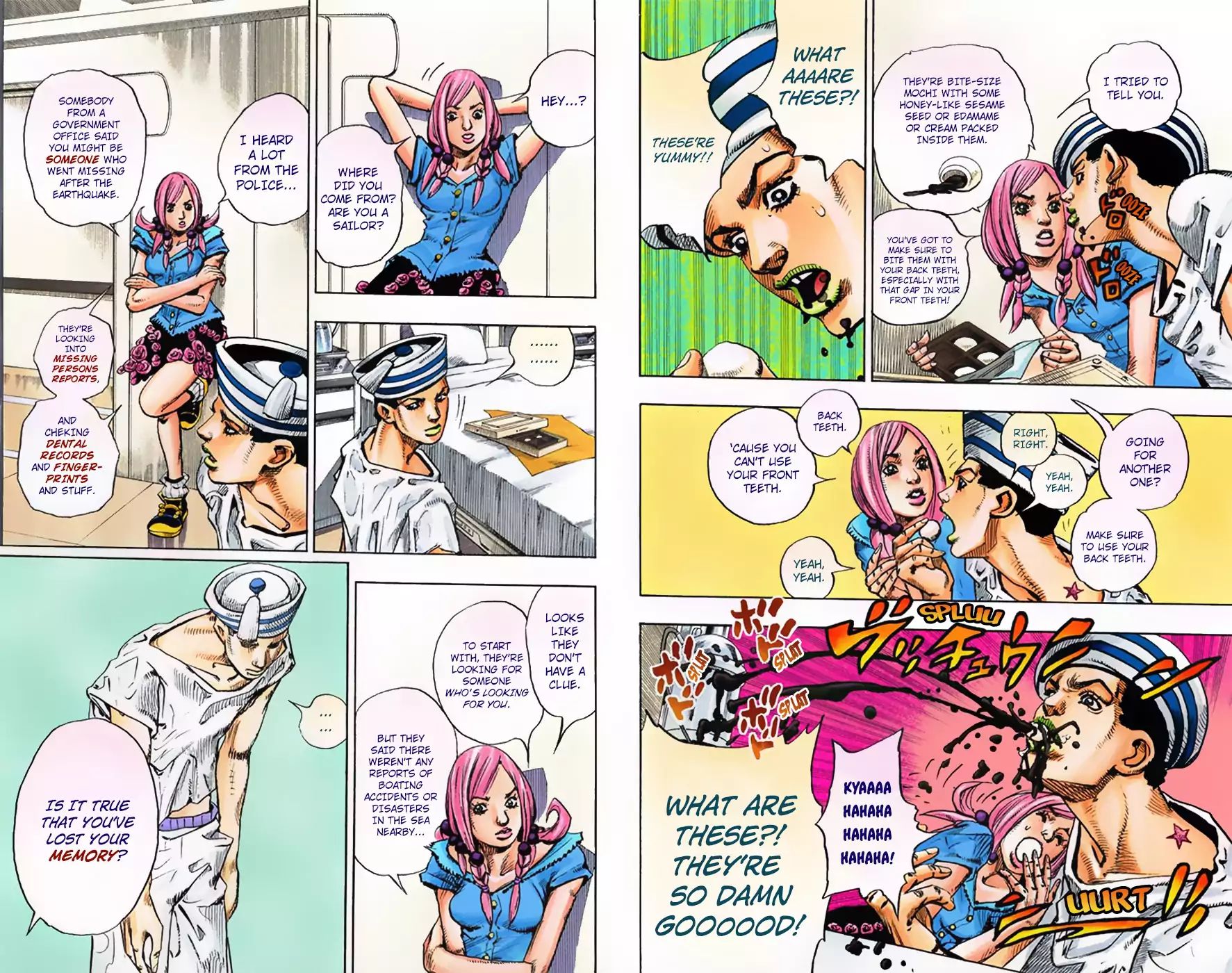 Jojo's Bizarre Adventure Part 8: Jojolion - Vol.1 Chapter 2: Soft & Wet Part 1 (Official Color Scans)