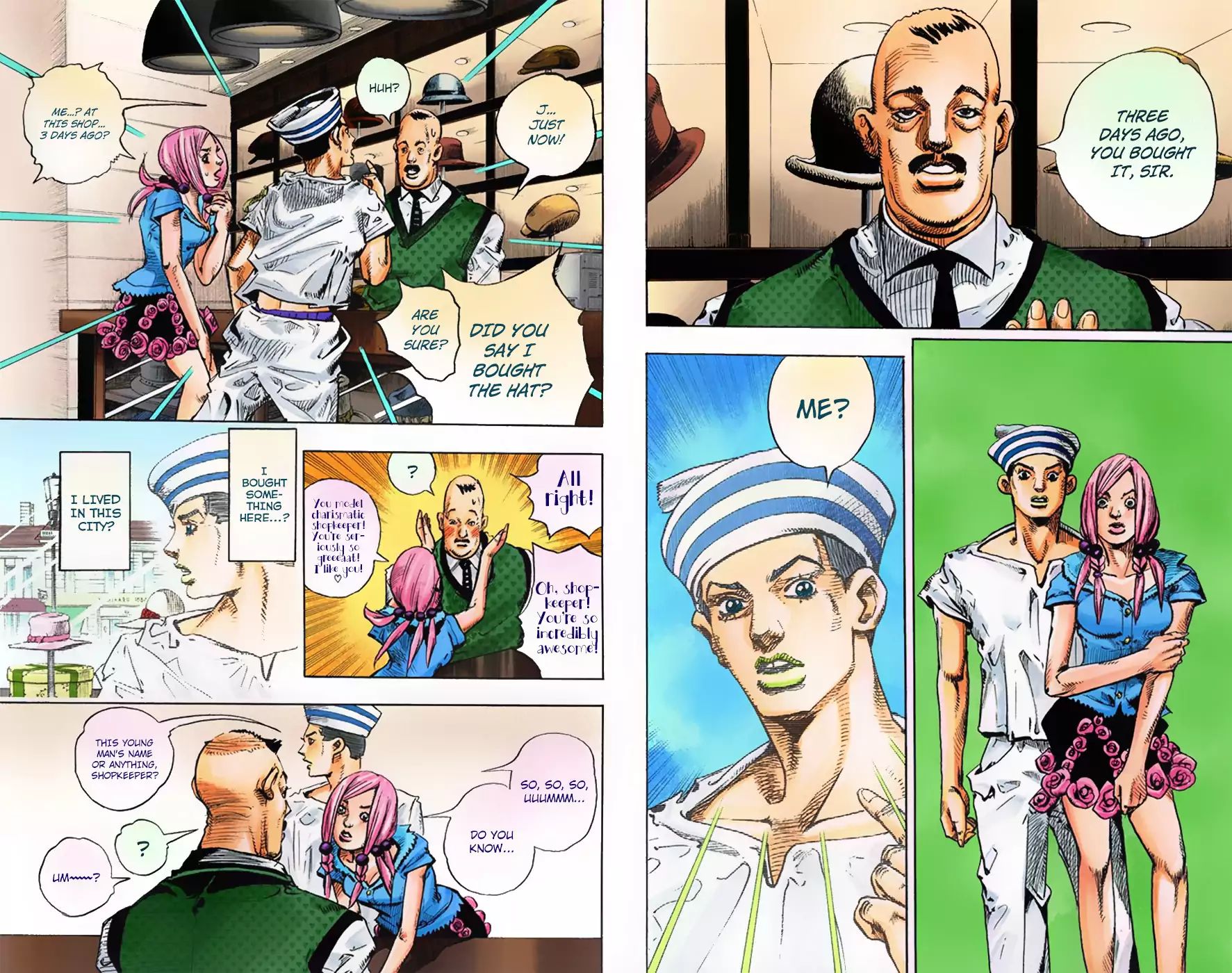 Jojo's Bizarre Adventure Part 8: Jojolion - Vol.1 Chapter 2: Soft & Wet Part 1 (Official Color Scans)