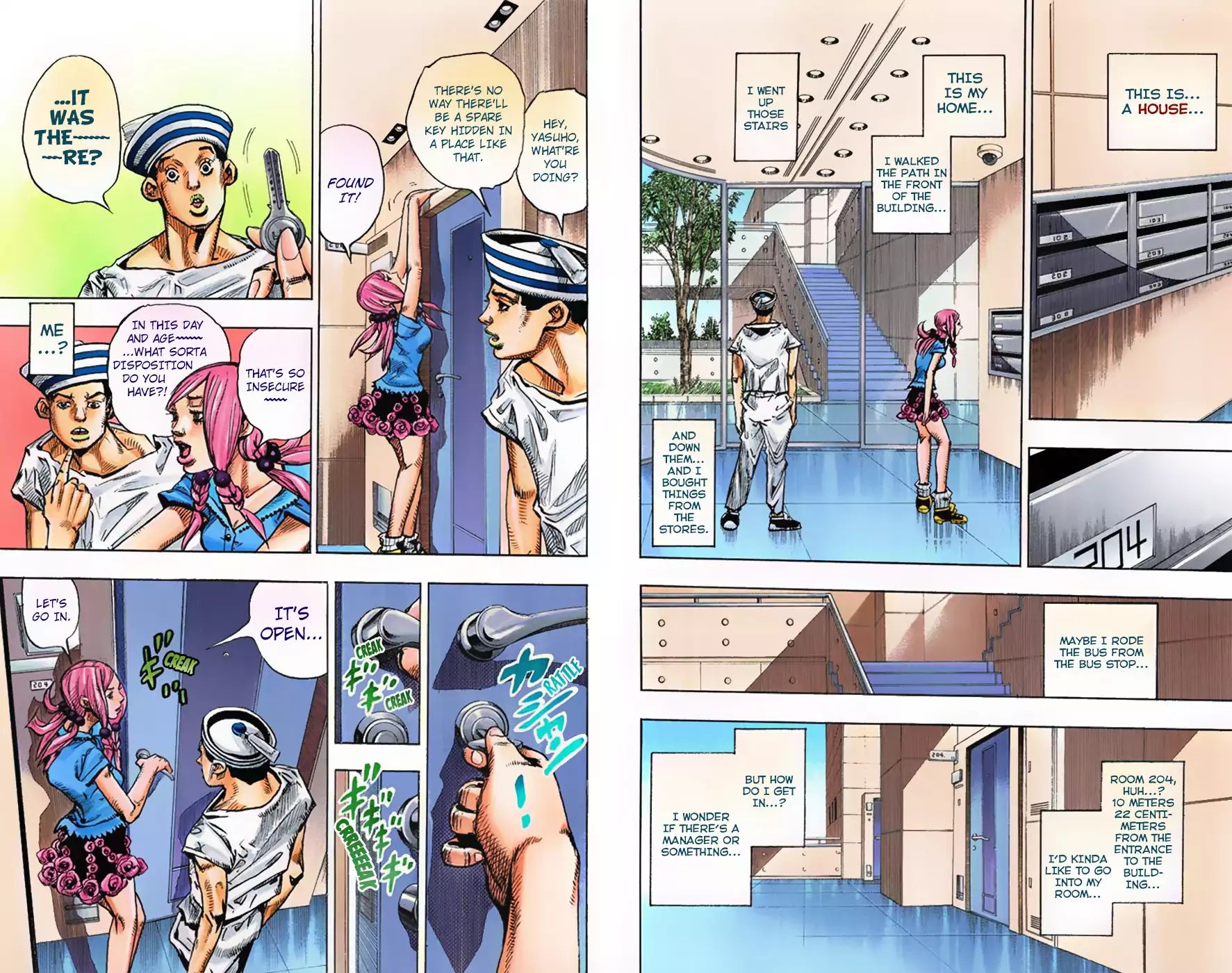 Jojo's Bizarre Adventure Part 8: Jojolion - Vol.1 Chapter 2: Soft & Wet Part 1 (Official Color Scans)