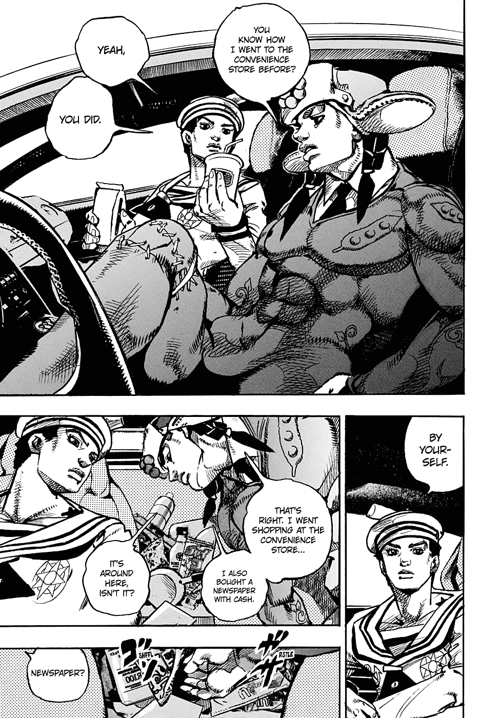 Jojo's Bizarre Adventure Part 8: Jojolion - Vol.22 Chapter 89: Dangerous Pursuit Part 1