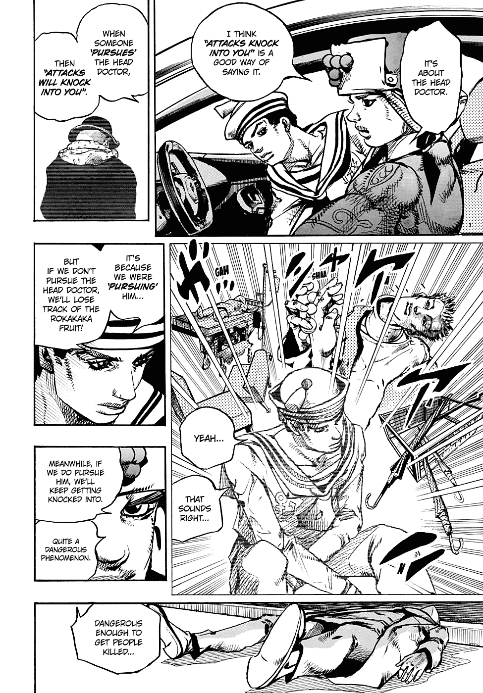 Jojo's Bizarre Adventure Part 8: Jojolion - Vol.22 Chapter 89: Dangerous Pursuit Part 1