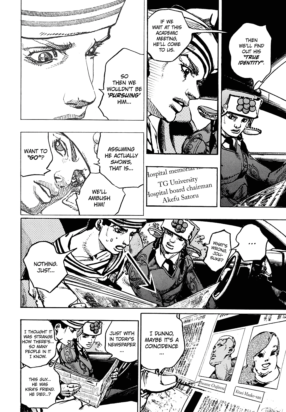 Jojo's Bizarre Adventure Part 8: Jojolion - Vol.22 Chapter 89: Dangerous Pursuit Part 1