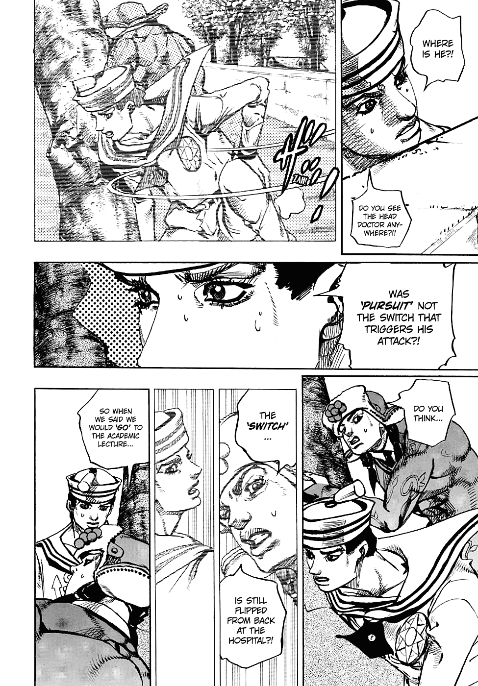 Jojo's Bizarre Adventure Part 8: Jojolion - Vol.22 Chapter 89: Dangerous Pursuit Part 1