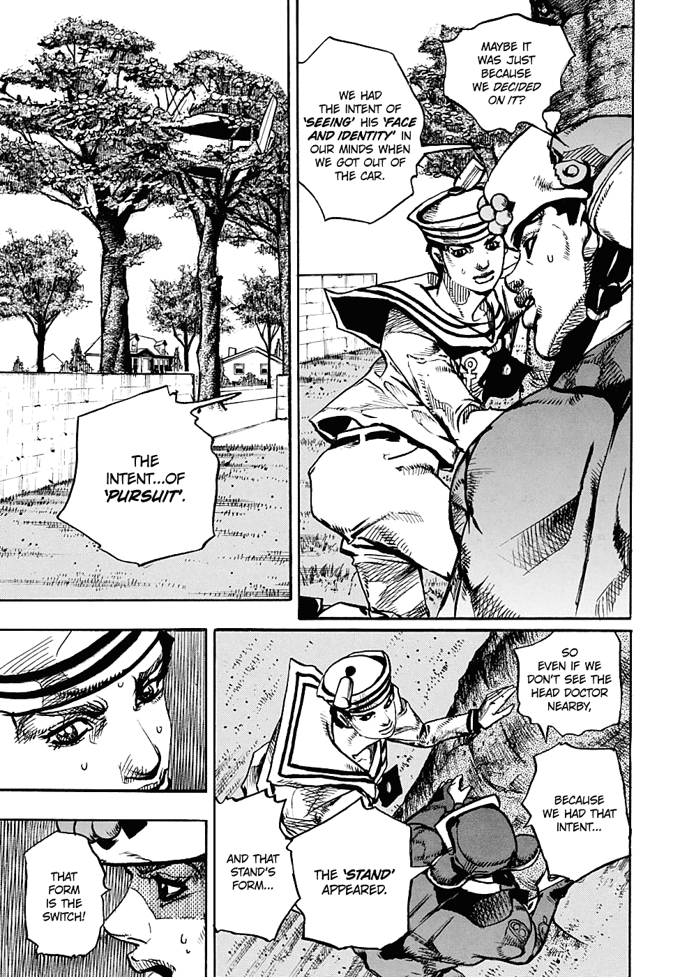 Jojo's Bizarre Adventure Part 8: Jojolion - Vol.22 Chapter 89: Dangerous Pursuit Part 1