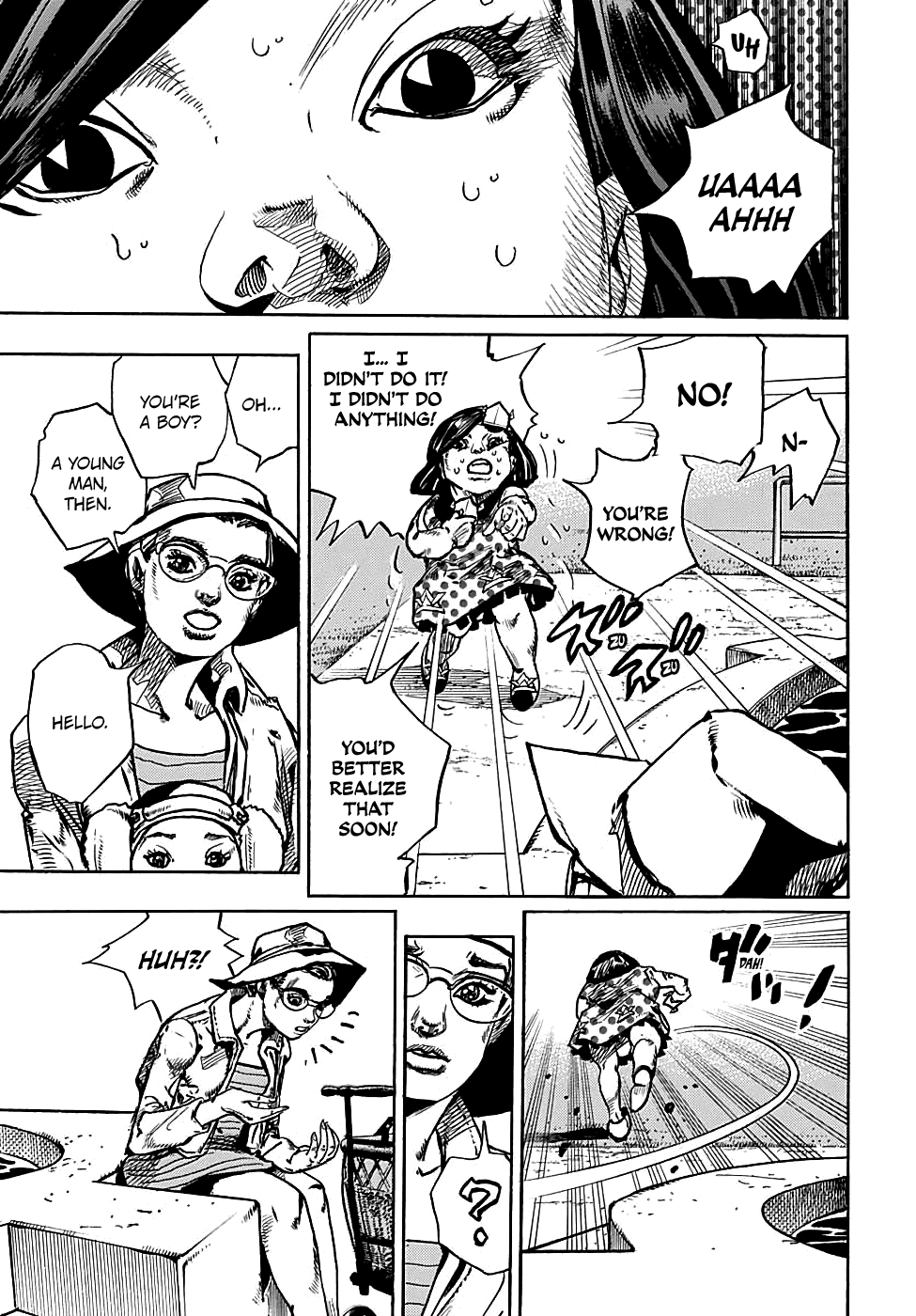 Jojo's Bizarre Adventure Part 8: Jojolion - Vol.22 Chapter 87: Oujirou Returns Part 1