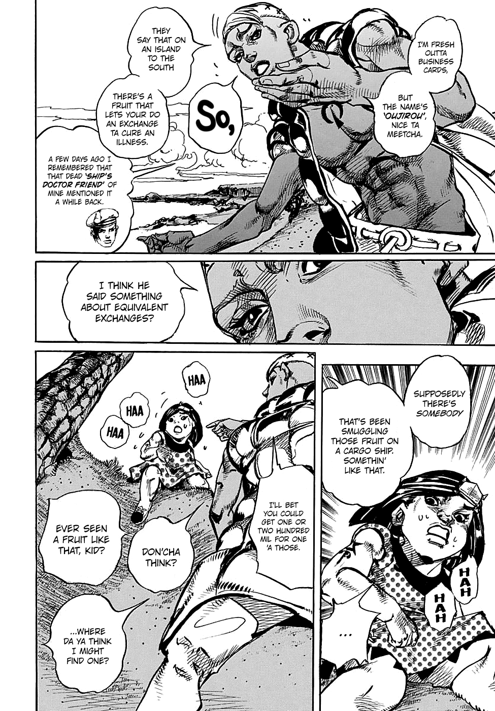 Jojo's Bizarre Adventure Part 8: Jojolion - Vol.22 Chapter 87: Oujirou Returns Part 1