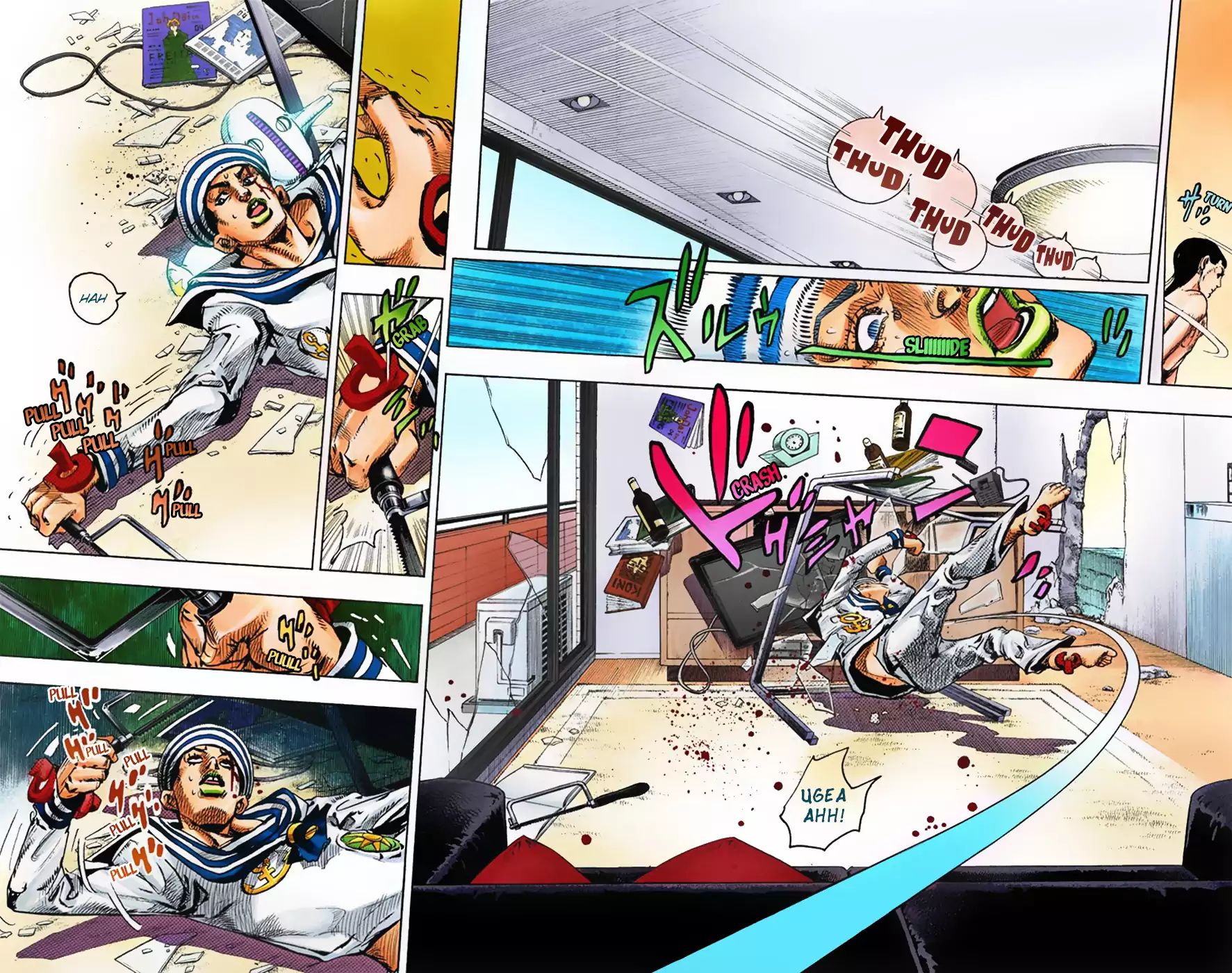 Jojo's Bizarre Adventure Part 8: Jojolion - Vol.1 Chapter 5: Soft & Wet Part 4 (Official Color Scans)