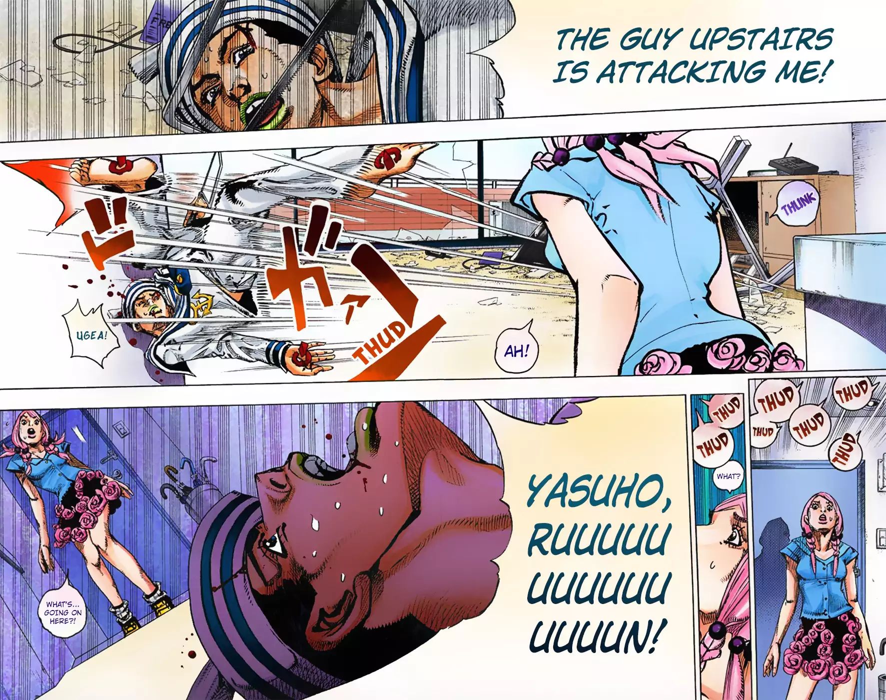 Jojo's Bizarre Adventure Part 8: Jojolion - Vol.1 Chapter 5: Soft & Wet Part 4 (Official Color Scans)