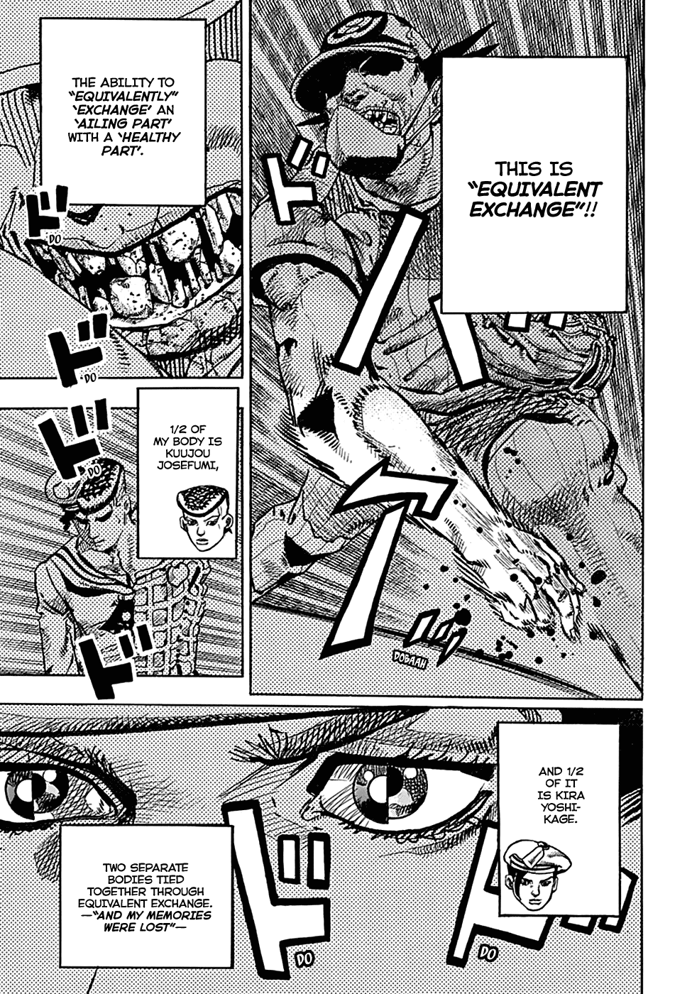 Jojo's Bizarre Adventure Part 8: Jojolion - Vol.19 Chapter 77: Equivalent Exchange And The University Hospital Part 1