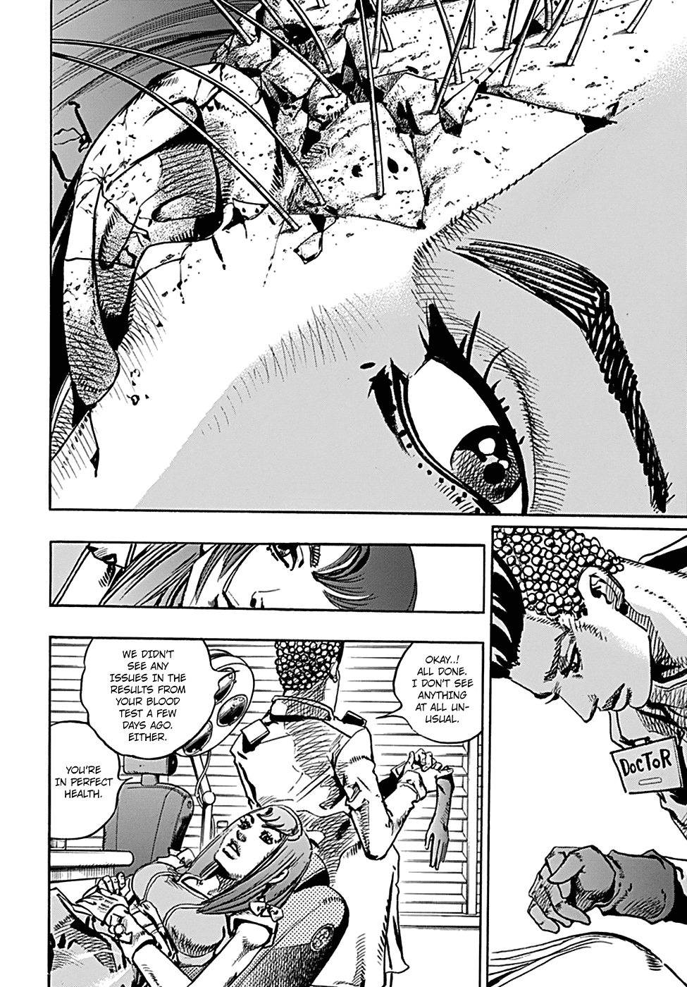 Jojo's Bizarre Adventure Part 8: Jojolion - Vol.19 Chapter 77: Equivalent Exchange And The University Hospital Part 1