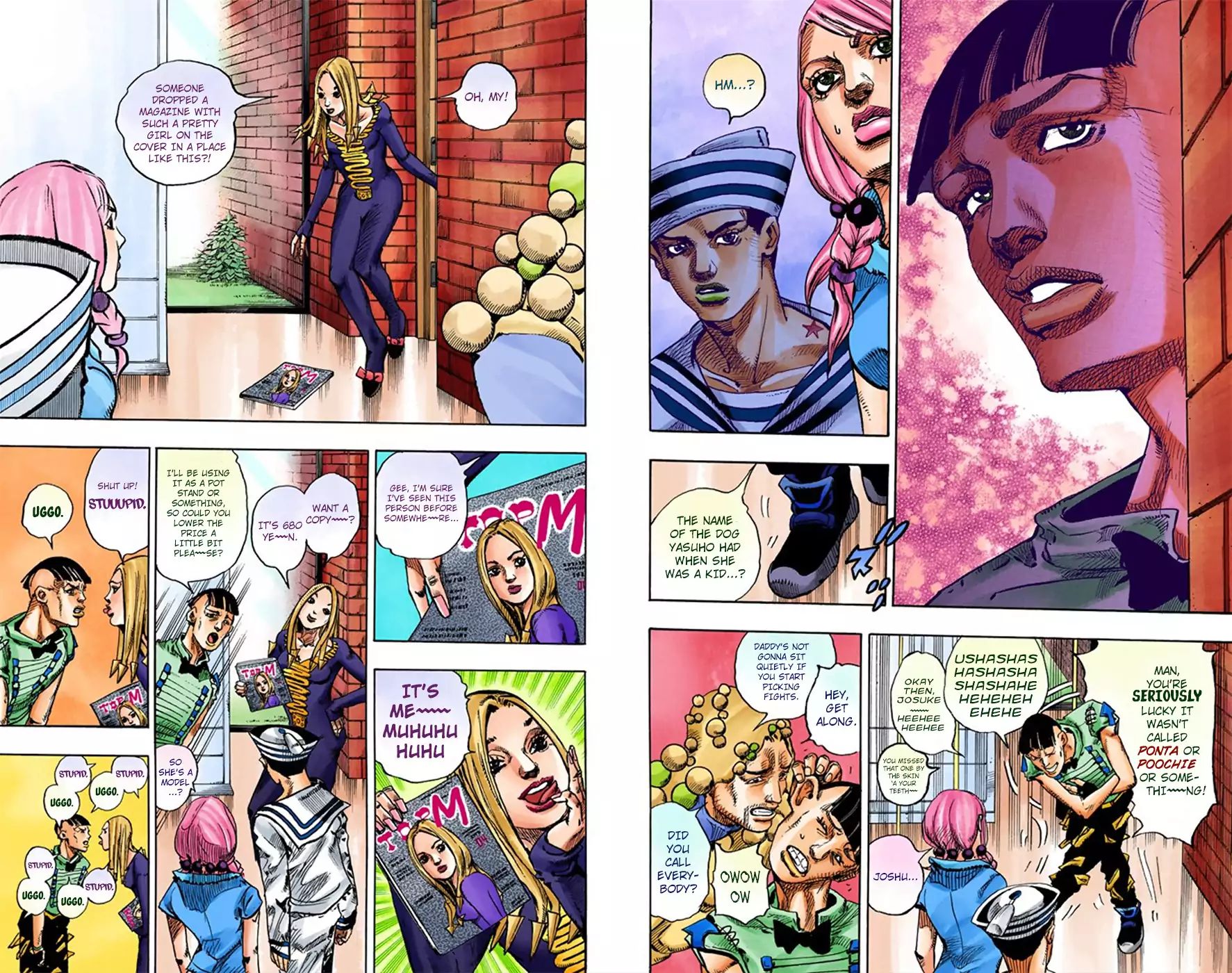 Jojo's Bizarre Adventure Part 8: Jojolion - Vol.2 Chapter 7: Josuke Goes To The Higashikata House (Official Color Scans)