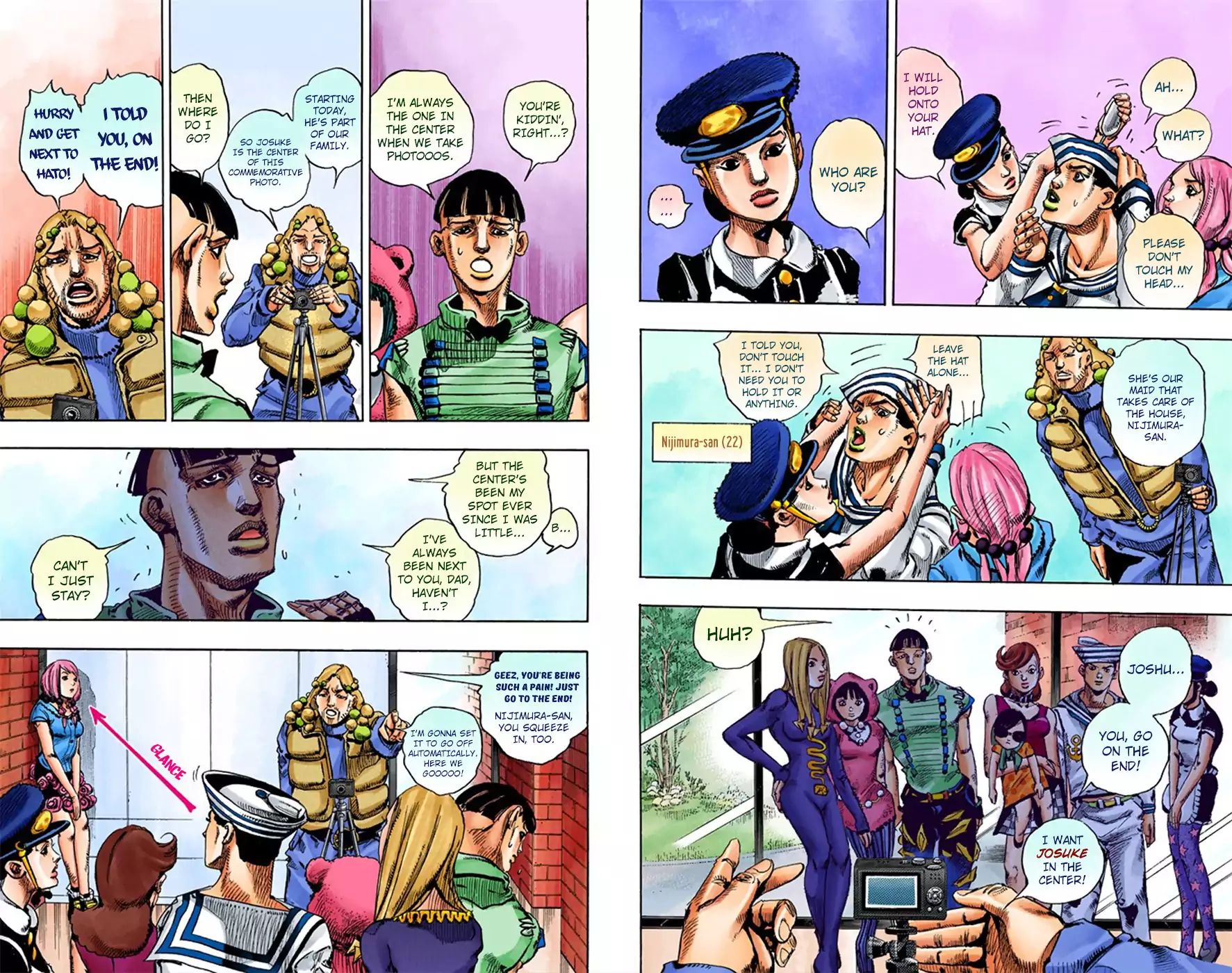 Jojo's Bizarre Adventure Part 8: Jojolion - Vol.2 Chapter 7: Josuke Goes To The Higashikata House (Official Color Scans)