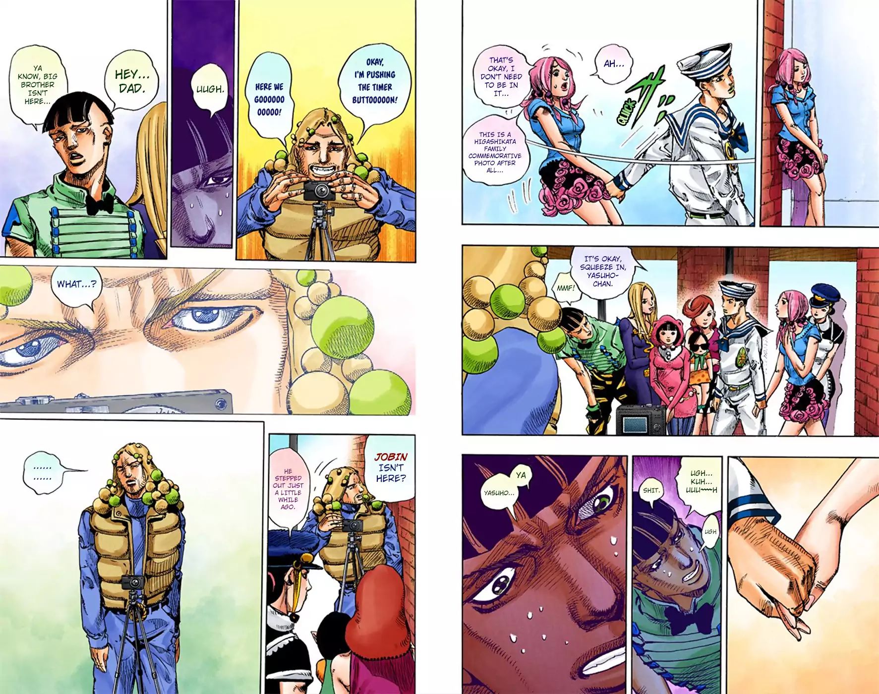 Jojo's Bizarre Adventure Part 8: Jojolion - Vol.2 Chapter 7: Josuke Goes To The Higashikata House (Official Color Scans)