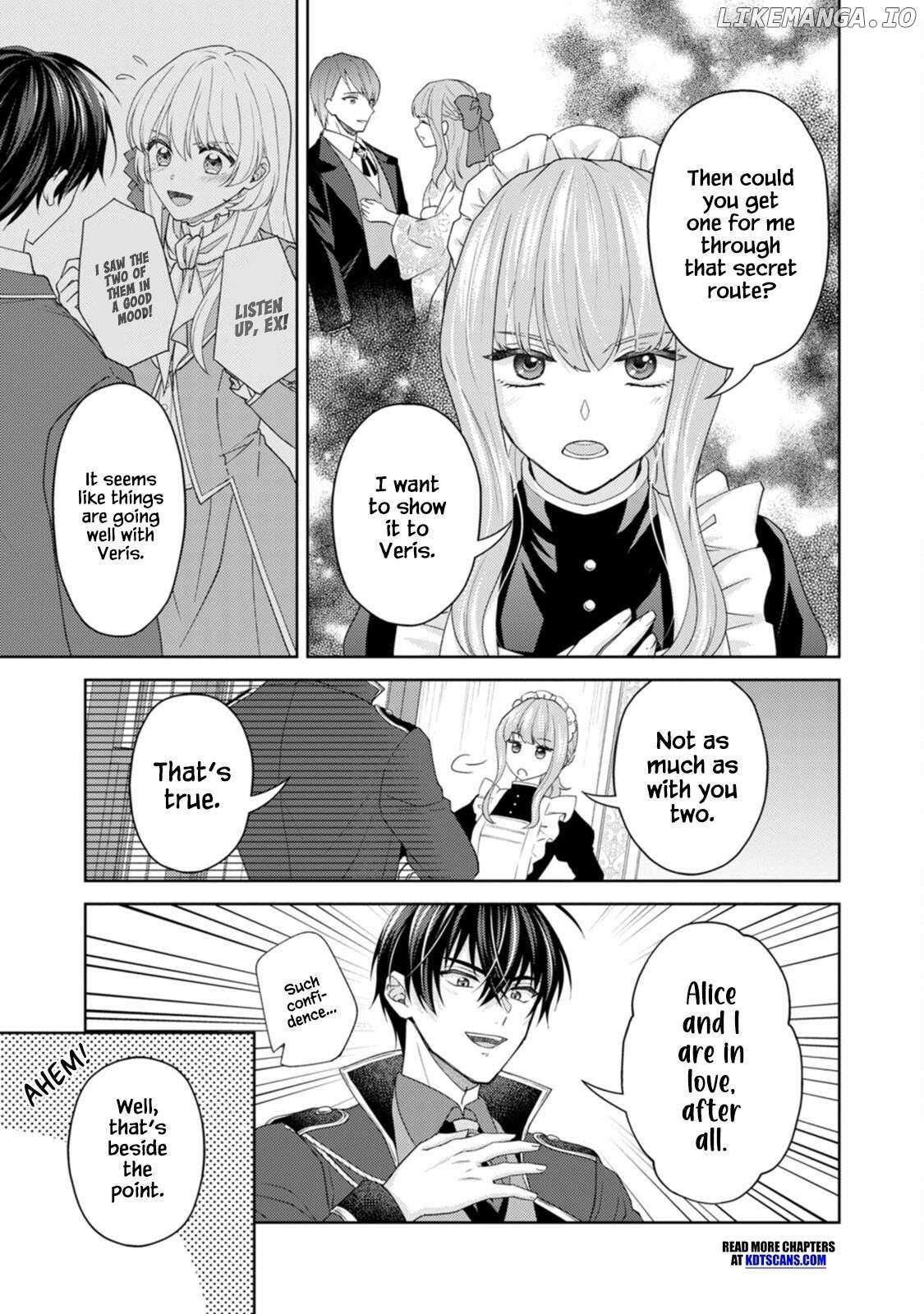 Kishi Danchou No Musuko Wa Akuyaku Reijou Wo Dekiai Suru - Chapter 14