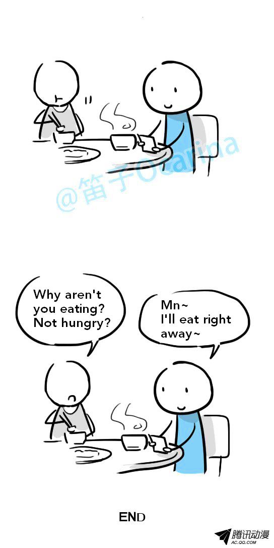 Lil' Green & Lil' Blue - Chapter 28 : Drawing Food