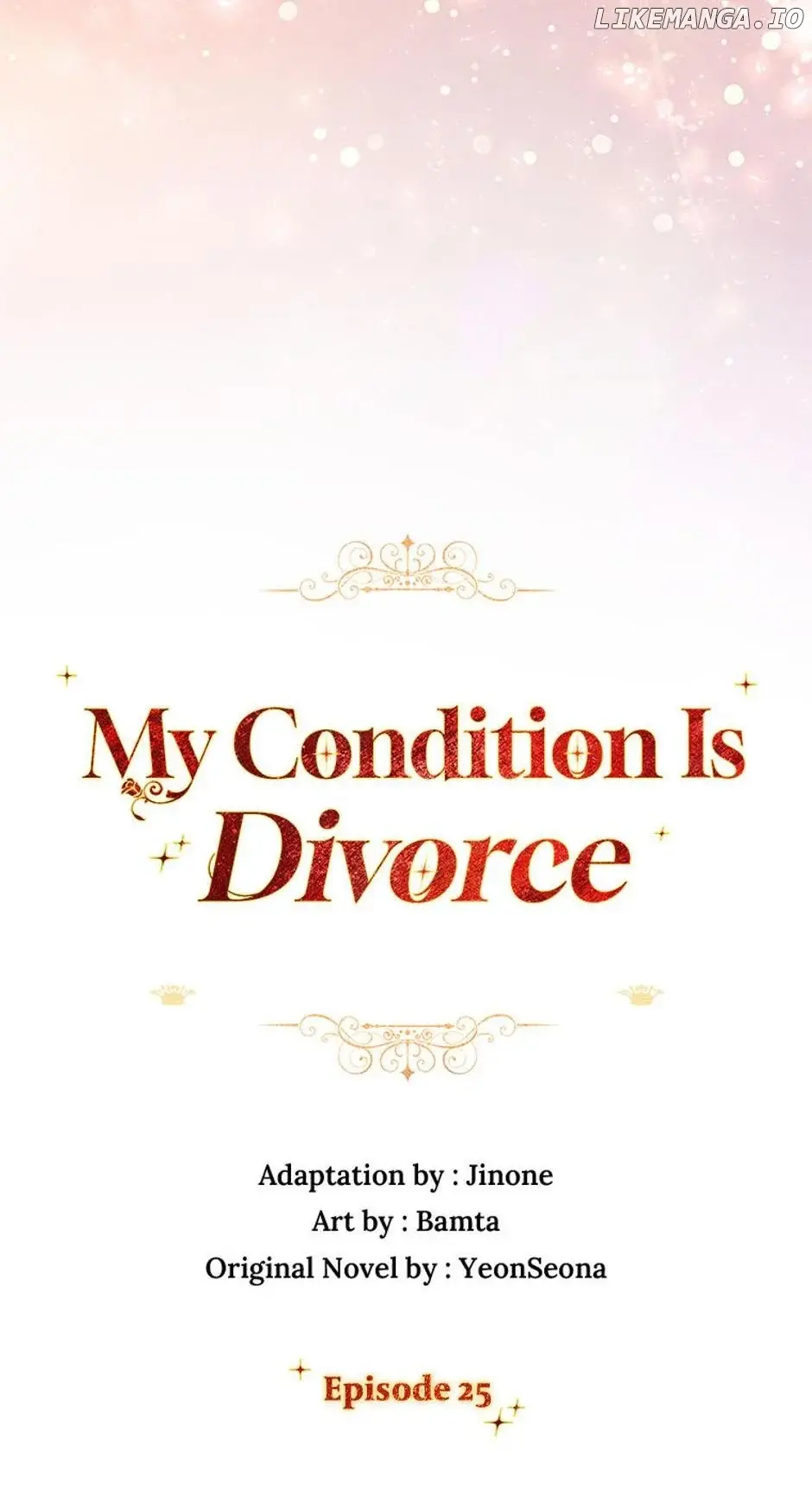 Divorce Is The Condition - Chapter 25