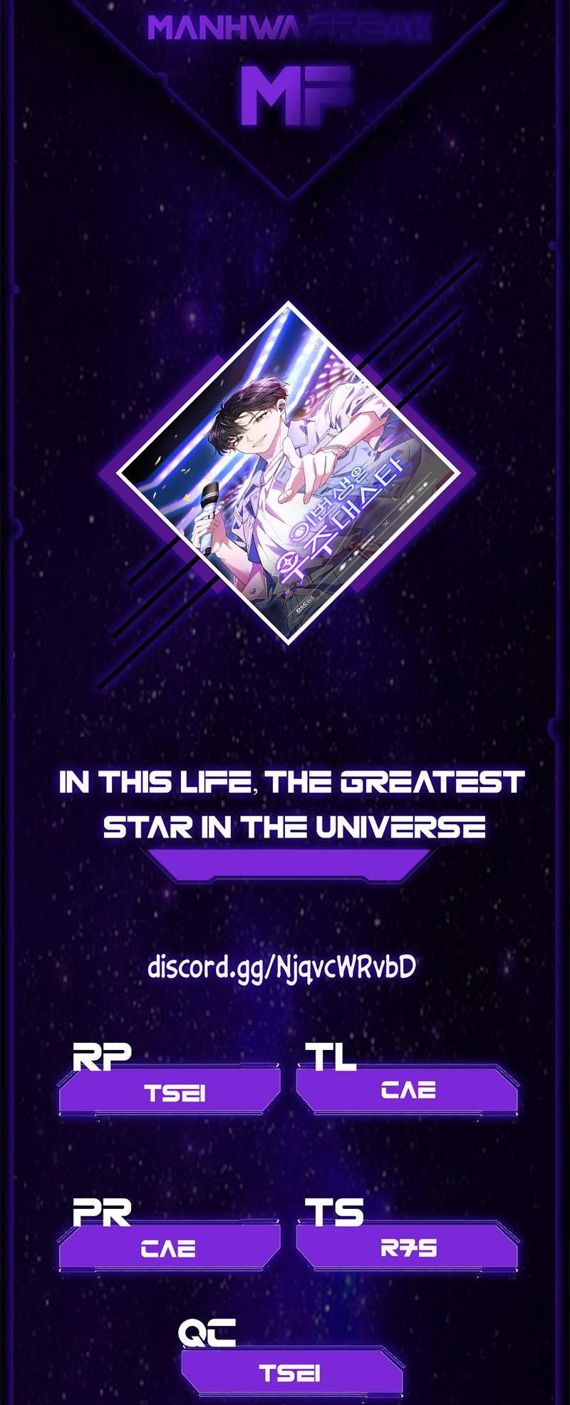 In This Life, The Greatest Star In The Universe - Chapter 8