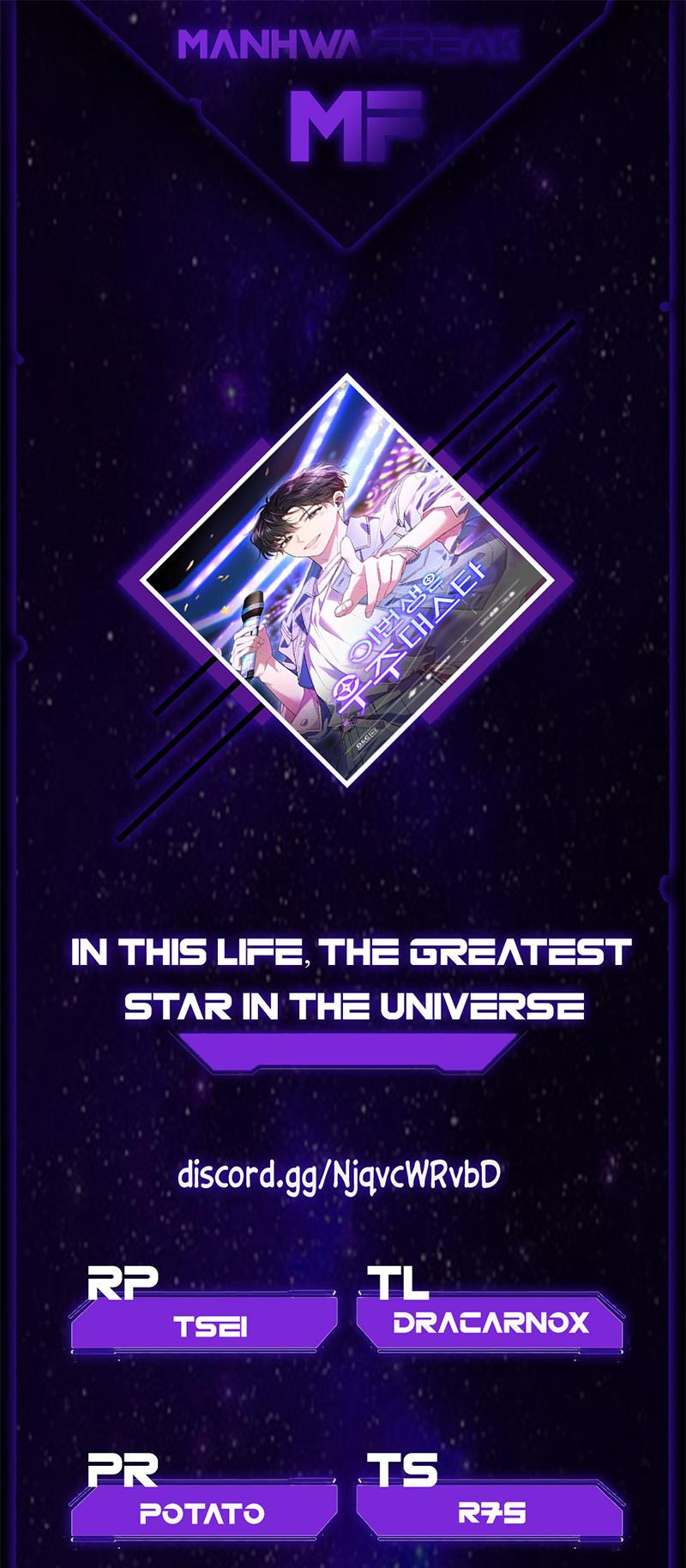 In This Life, The Greatest Star In The Universe - Chapter 9