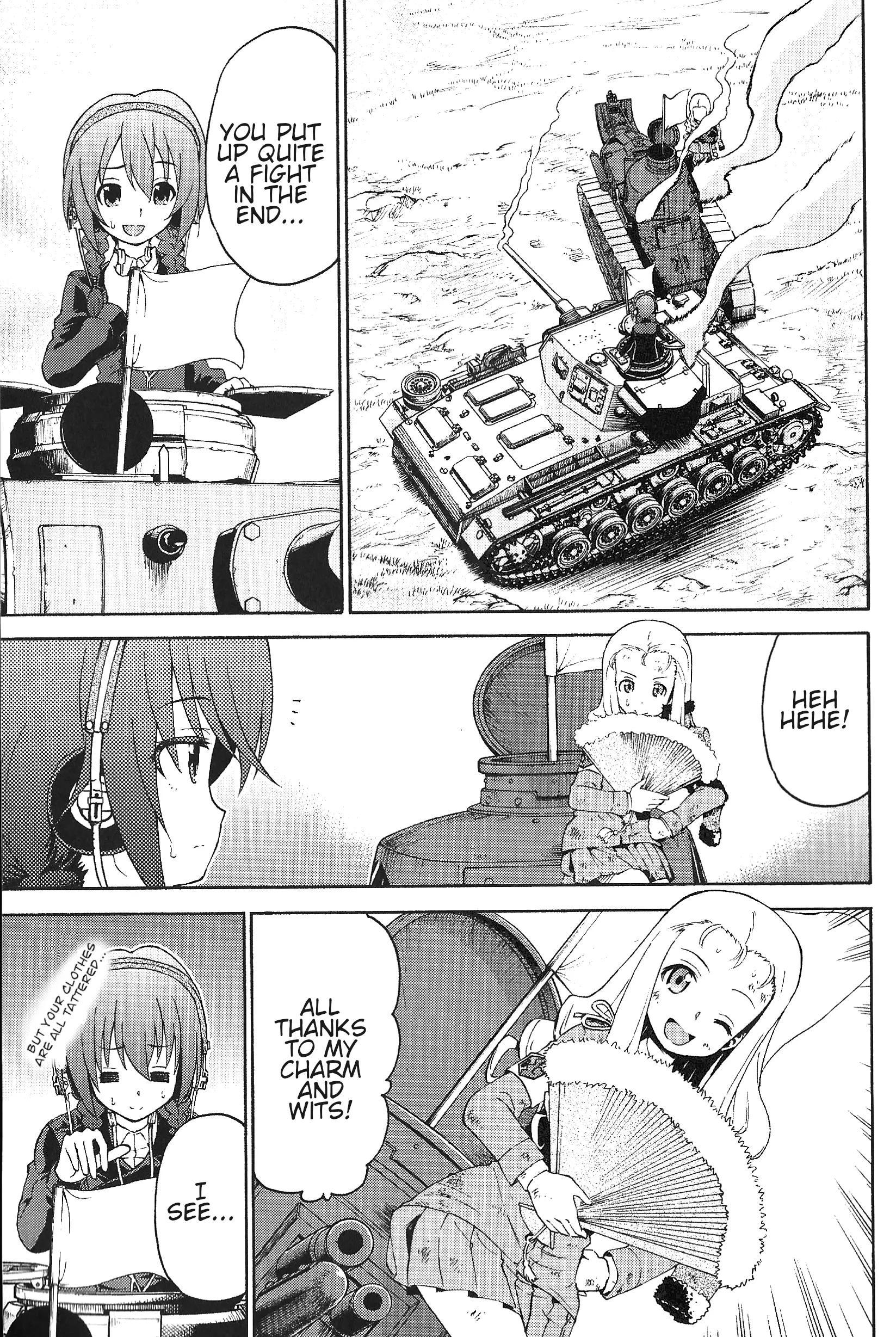 Girls Und Panzer Phase Erika - Anecdotes And Other Side Stories - Vol.1 Chapter 3: Chapter 3