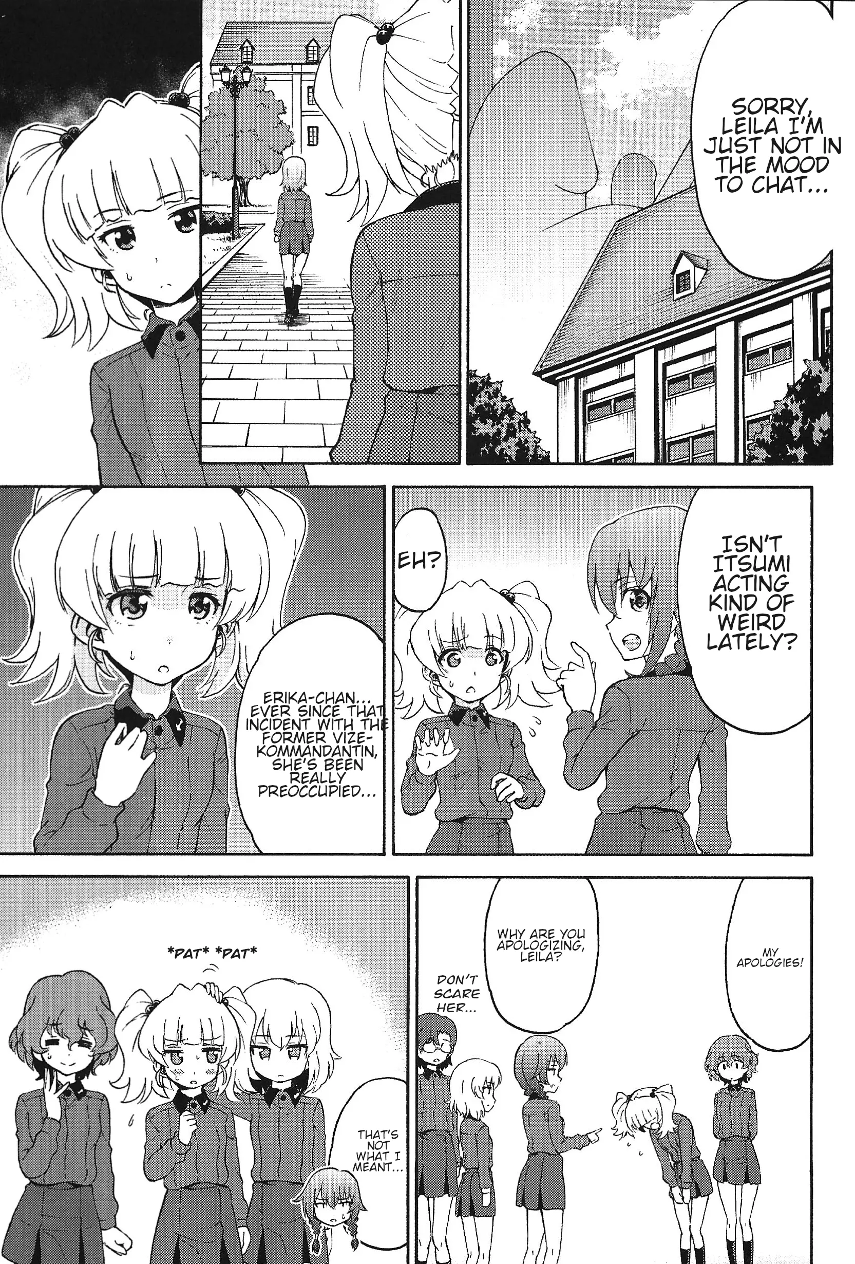 Girls Und Panzer Phase Erika - Anecdotes And Other Side Stories - Vol.1 Chapter 3: Chapter 3