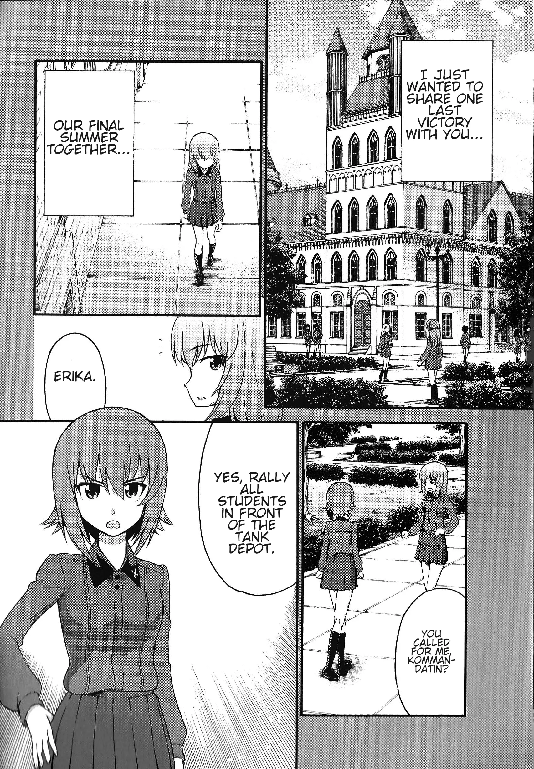 Girls Und Panzer Phase Erika - Anecdotes And Other Side Stories - Vol.1 Chapter 4: Epilog