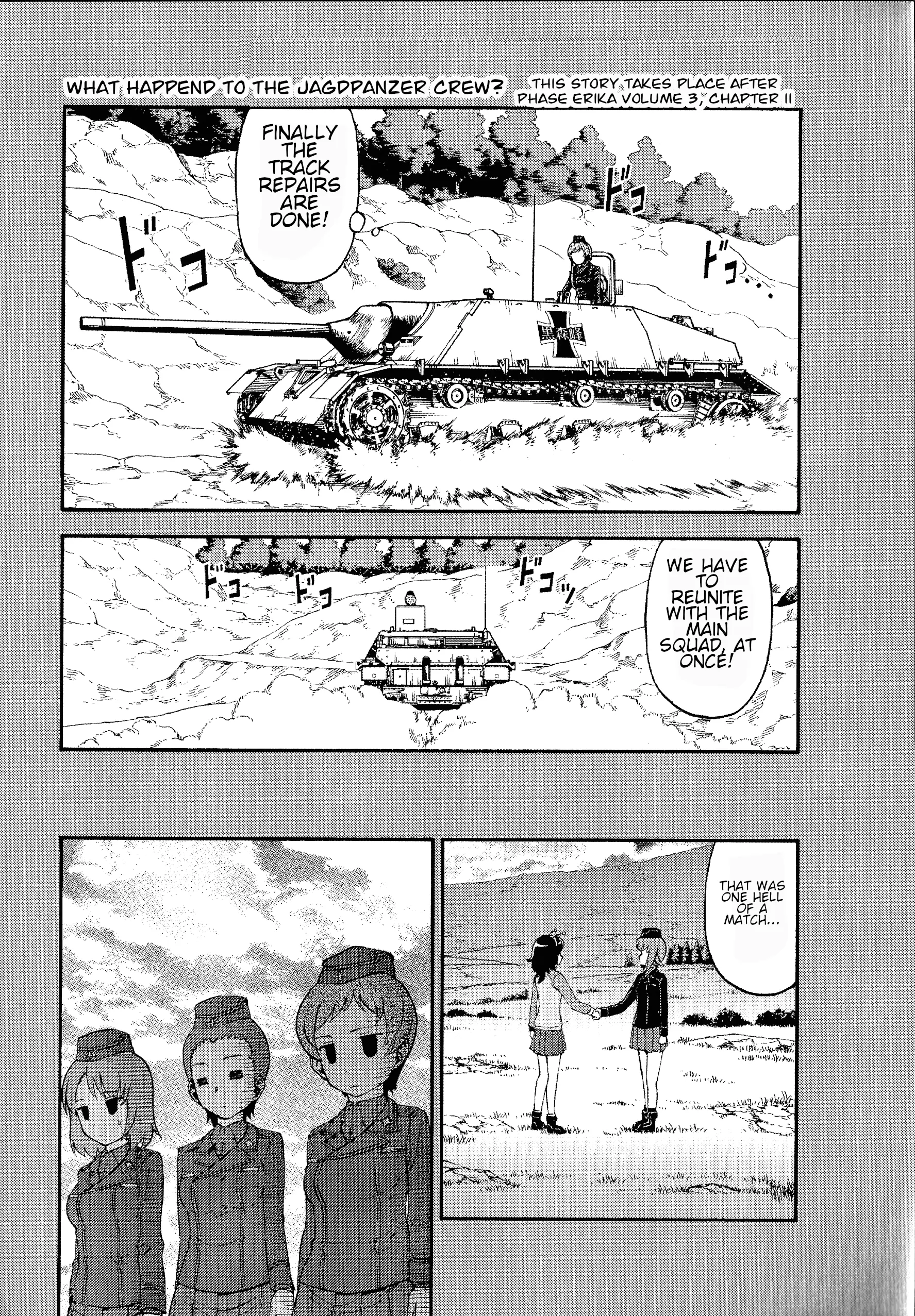 Girls Und Panzer Phase Erika - Anecdotes And Other Side Stories - Vol.1 Chapter 1.5