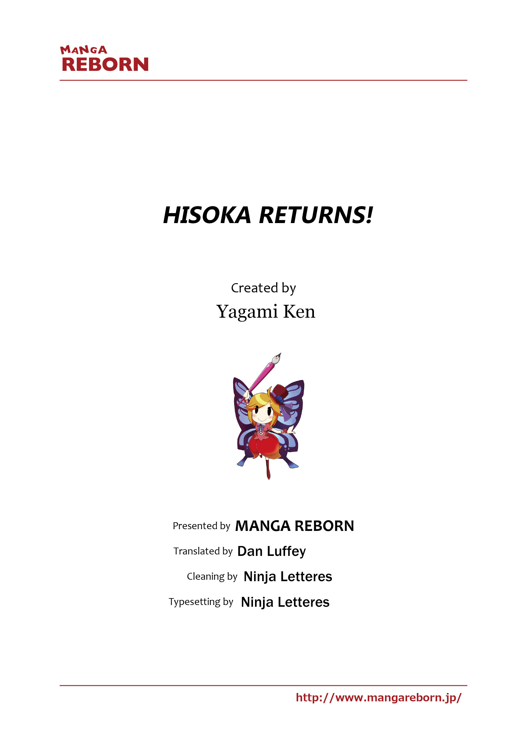 Hisoka Returns - Vol.1 Chapter 20: I'm Fine...!